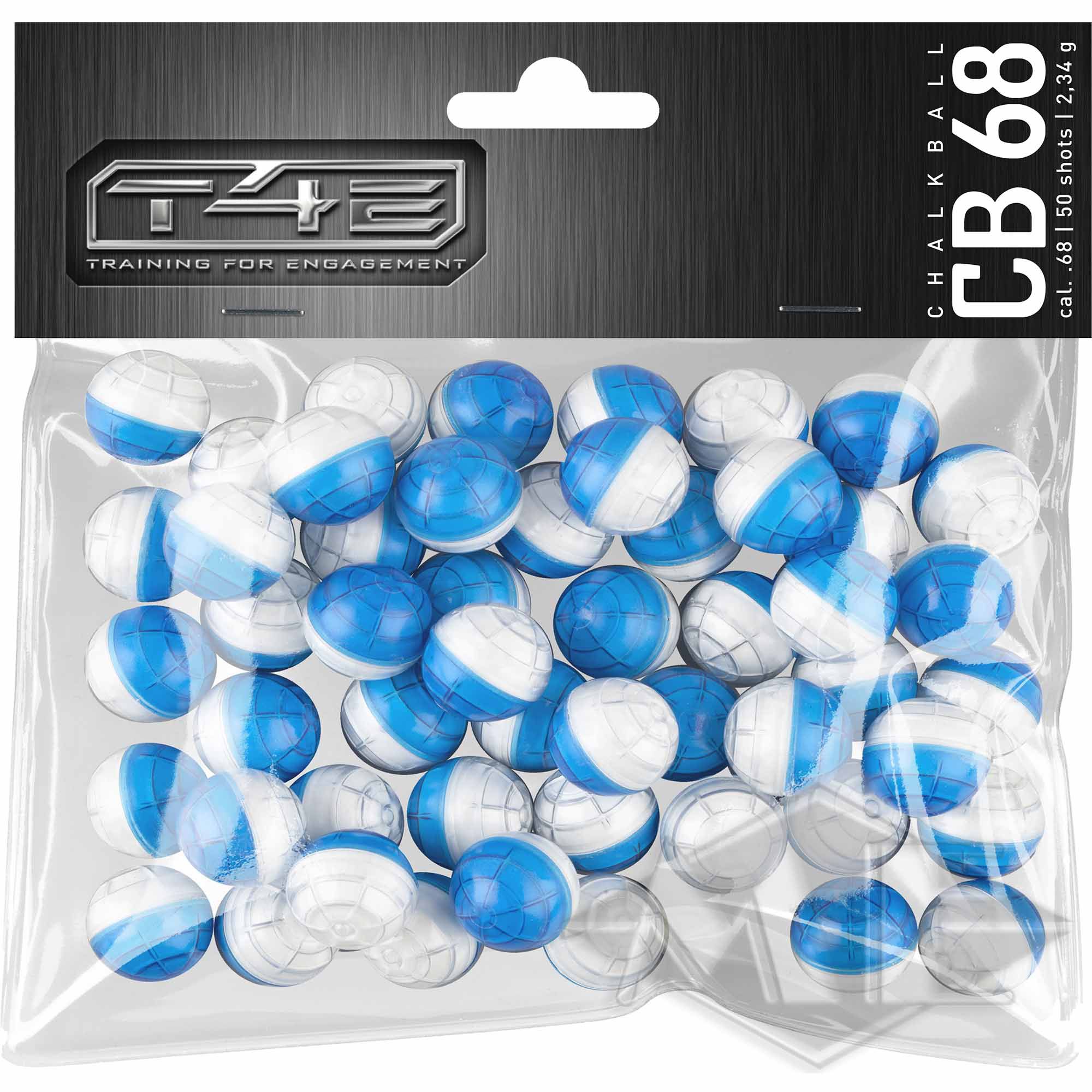 Umarex cal.68 Kreidebälle "T4E CKB 68 Chalk Balls", 50 Stück Umarex cal.68 Kreidebälle "T4E CKB 68 Chalk Balls", 50 Stück
