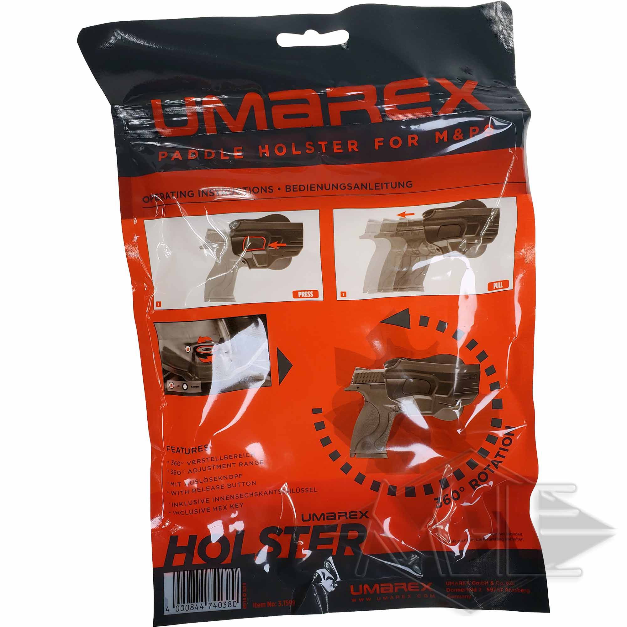 Umarex Paddle Holster für Smith & Wesson M&P9
