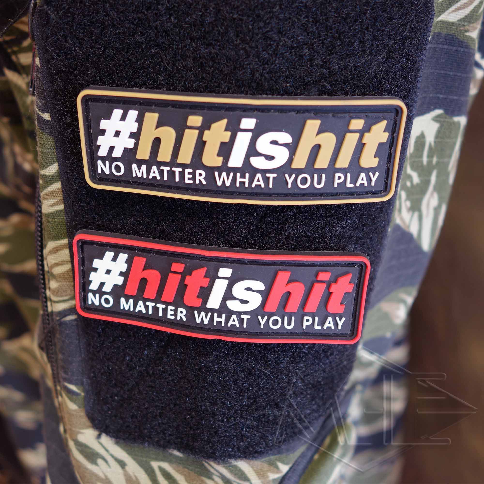 Patch/Klettabzeichen "#hitishit" Patch/Klettabzeichen "#hitishit"