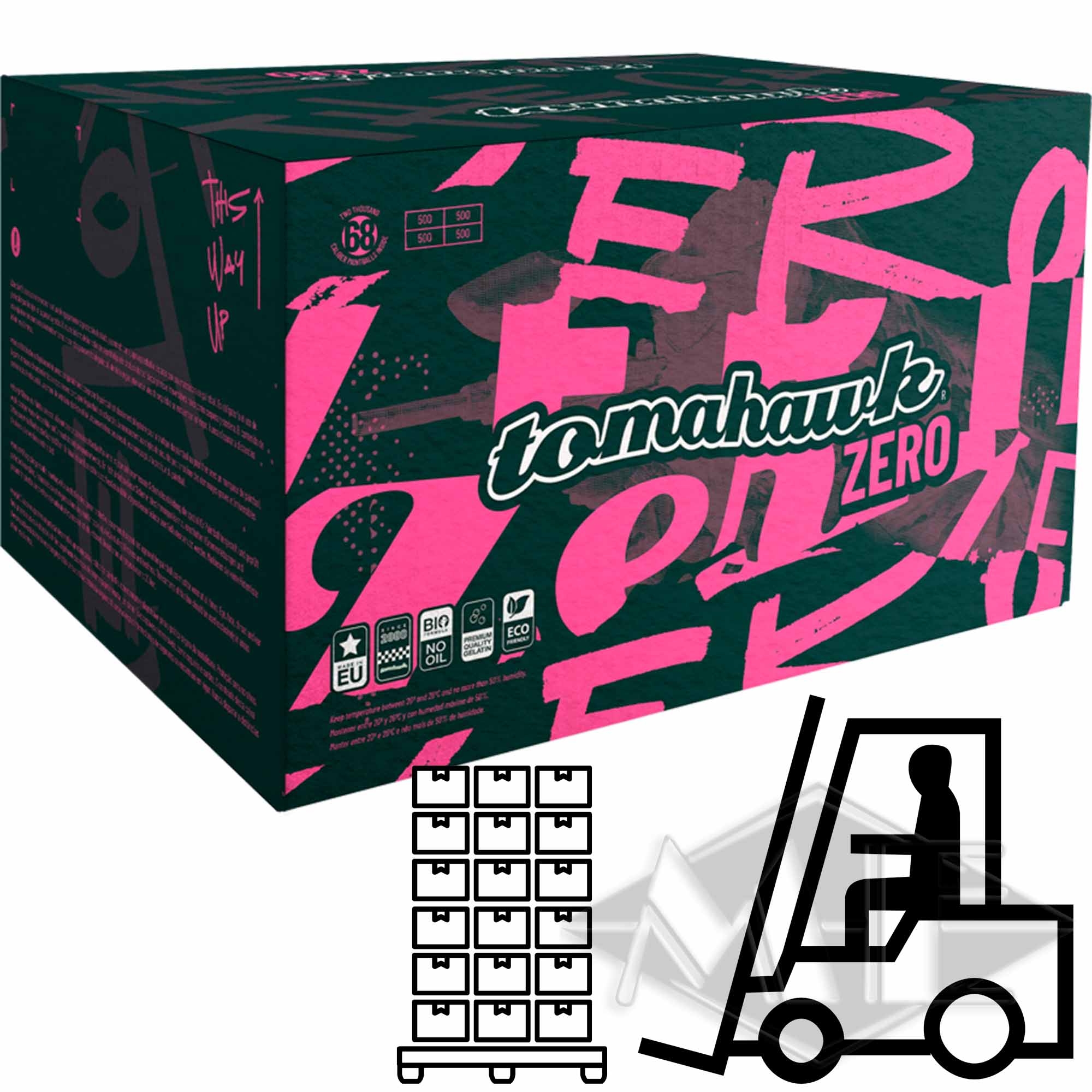 Box, Zero, Tomahawk, Paket, Verpackung