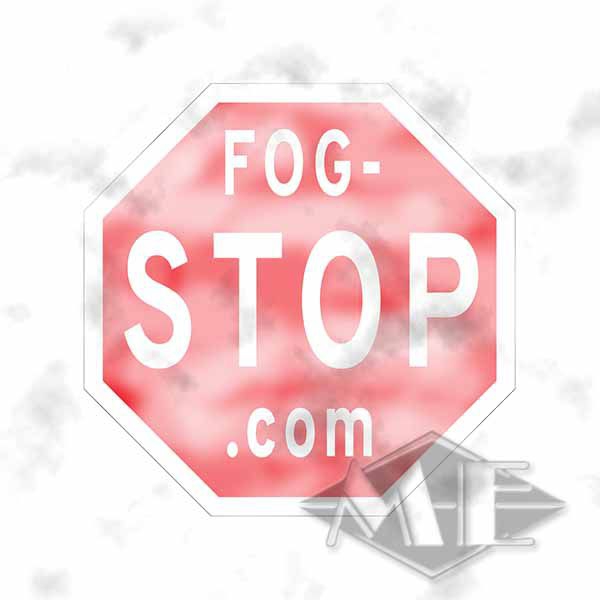 50er Pack Fog-Stop.com Antibeschlag-Folie für Masken, 80x200mm
