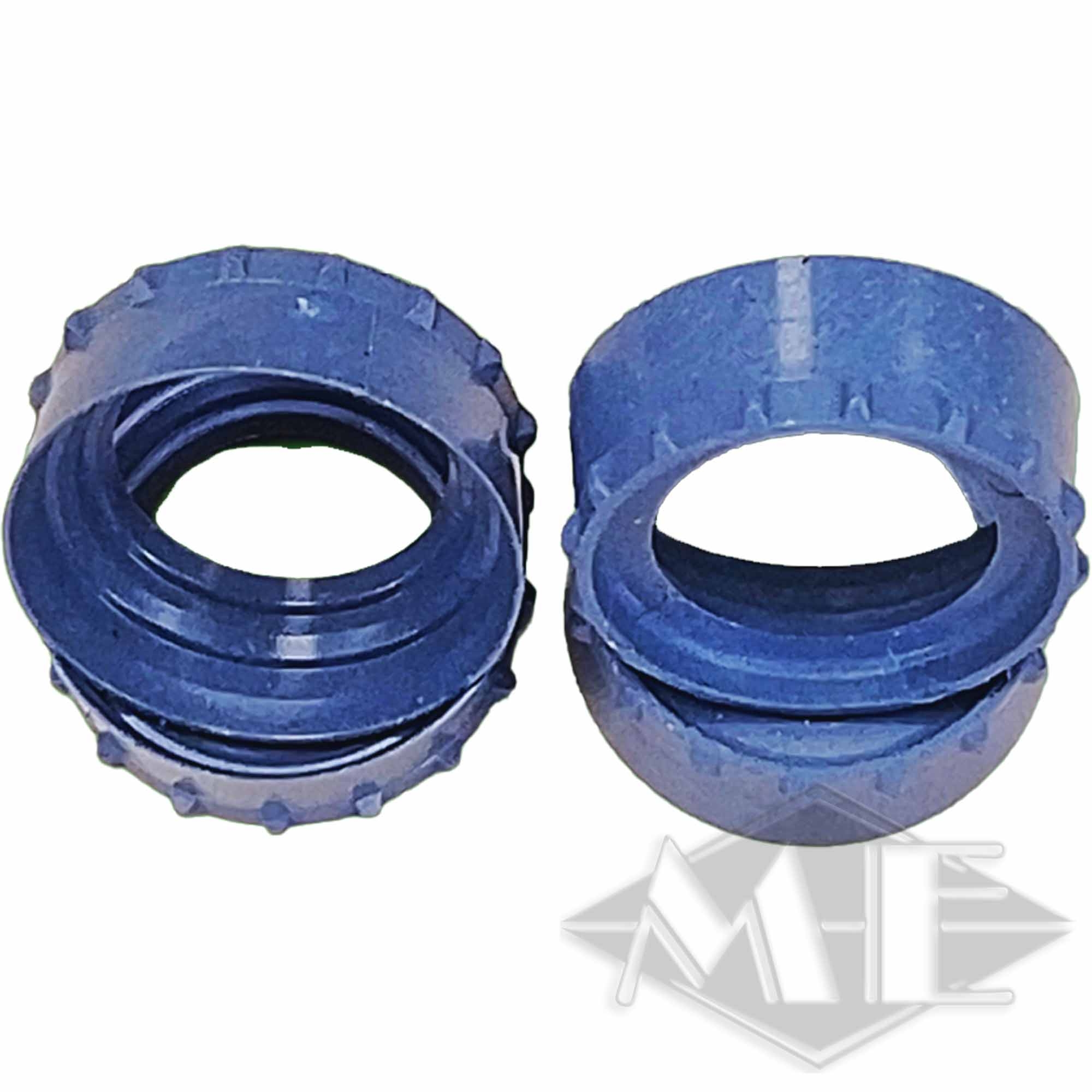 blueer Adapter, Ring, Nuss, Gewinde, Metallisch blau