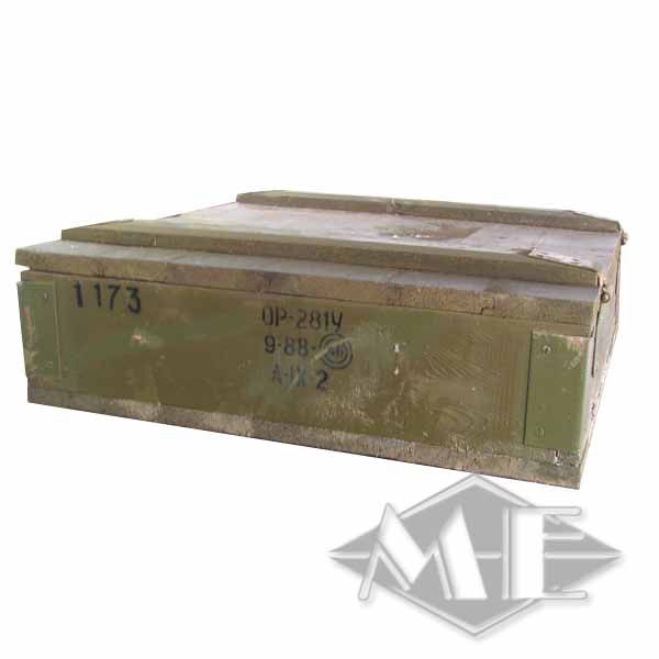 Holz-Munitionskiste
