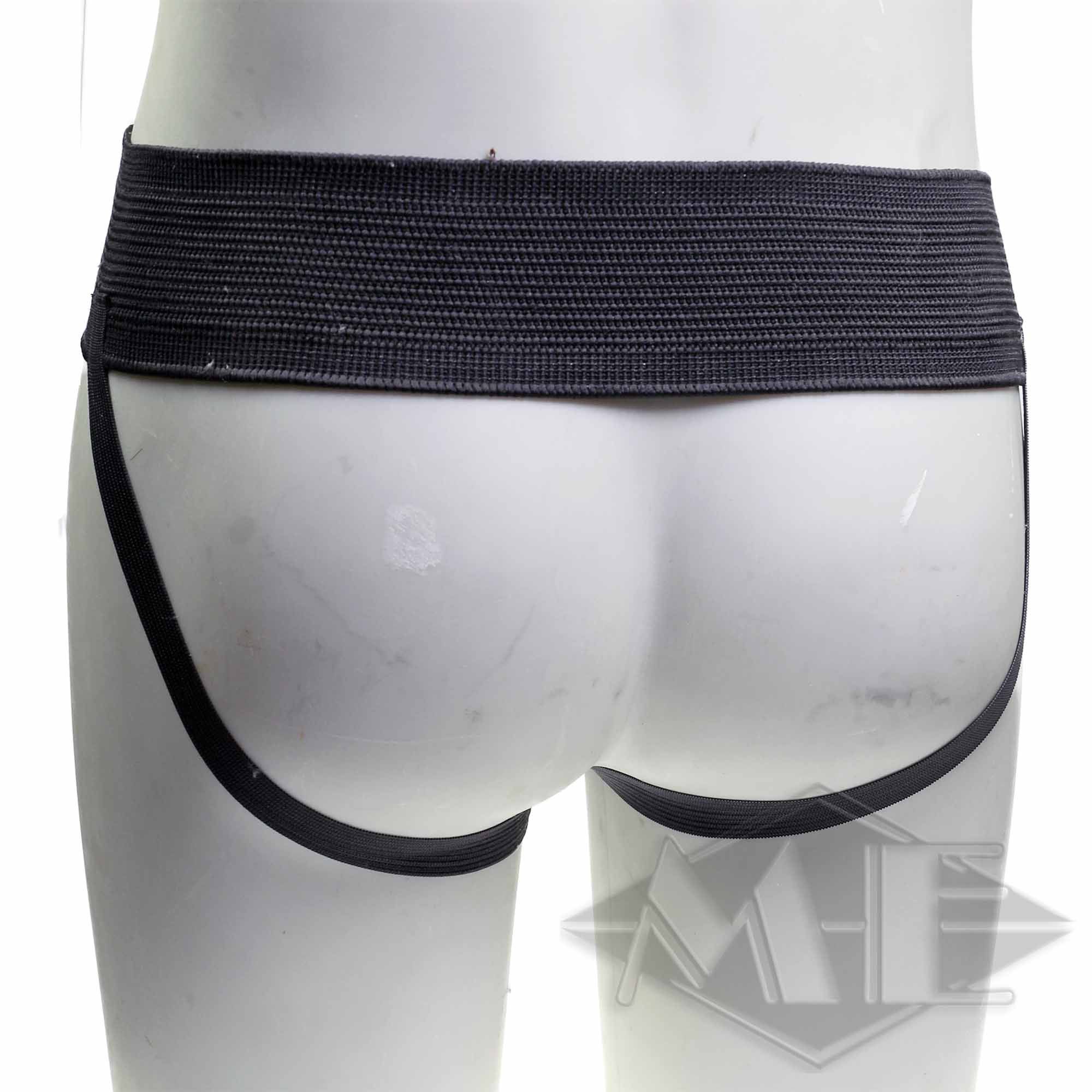 Tiefschutz mit Hartschal, schwarz