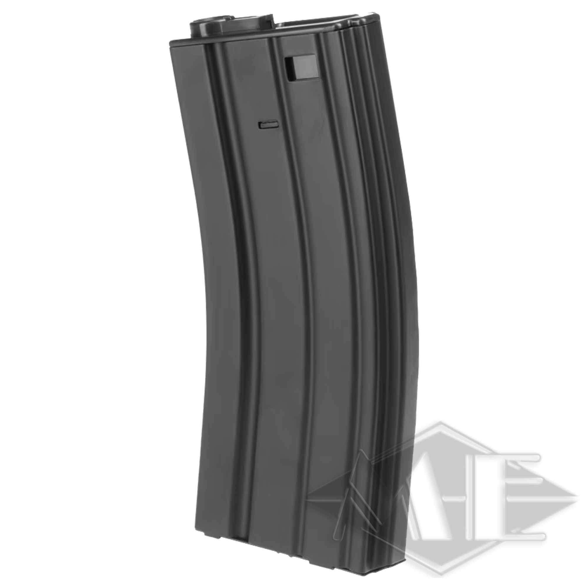 Pirat Arms Airsoft Magazin für M4 Modelle HiCap 300rds black Magazin, Stahlblech, Waffelmagazin, G36/M16 Magazin, Kugelmagazin