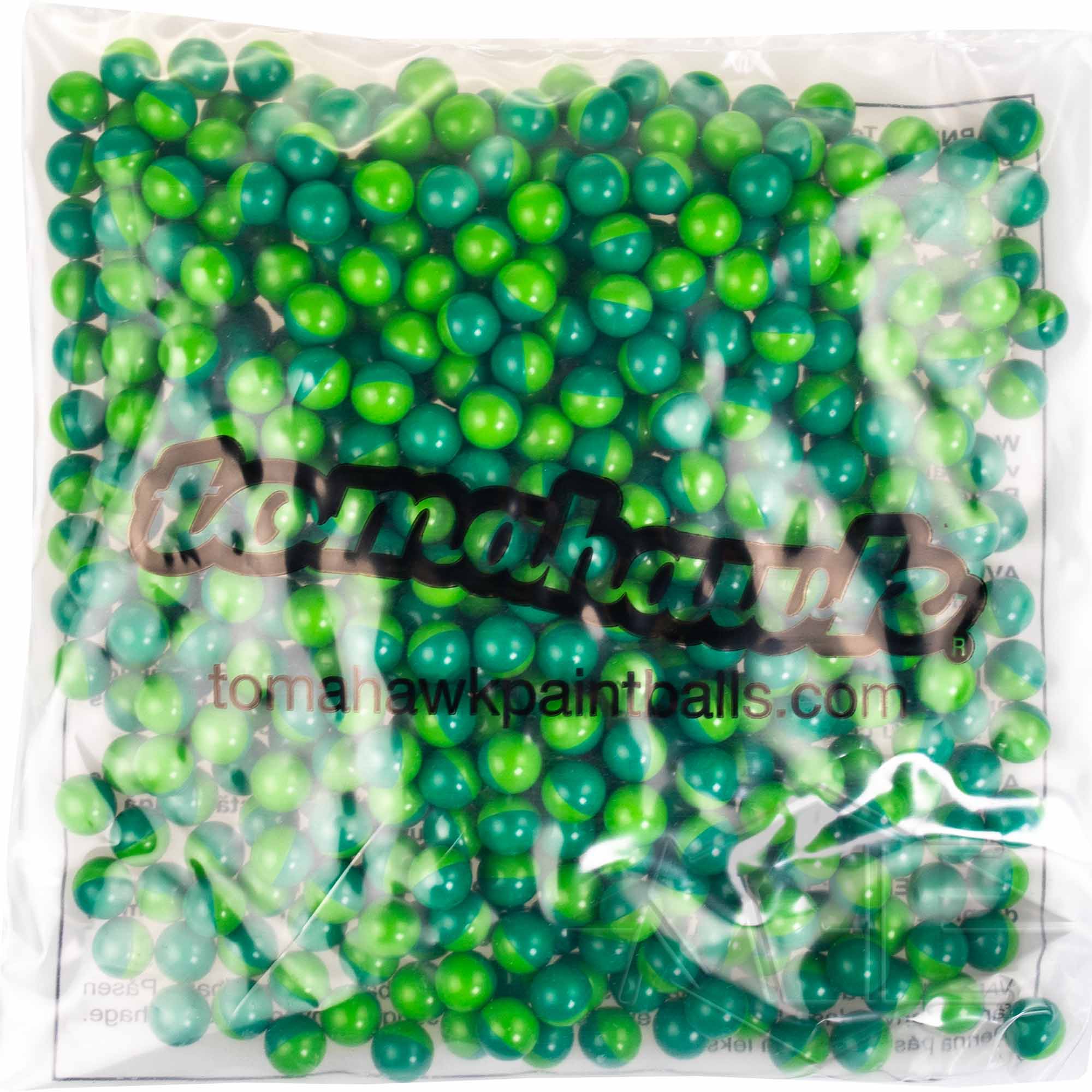 Tomahawk cal.50 "Fifty Classic" Paintballs, 500er Beutel Tomahawk cal.50 "Fifty Classic" Paintballs, 500er Beutel