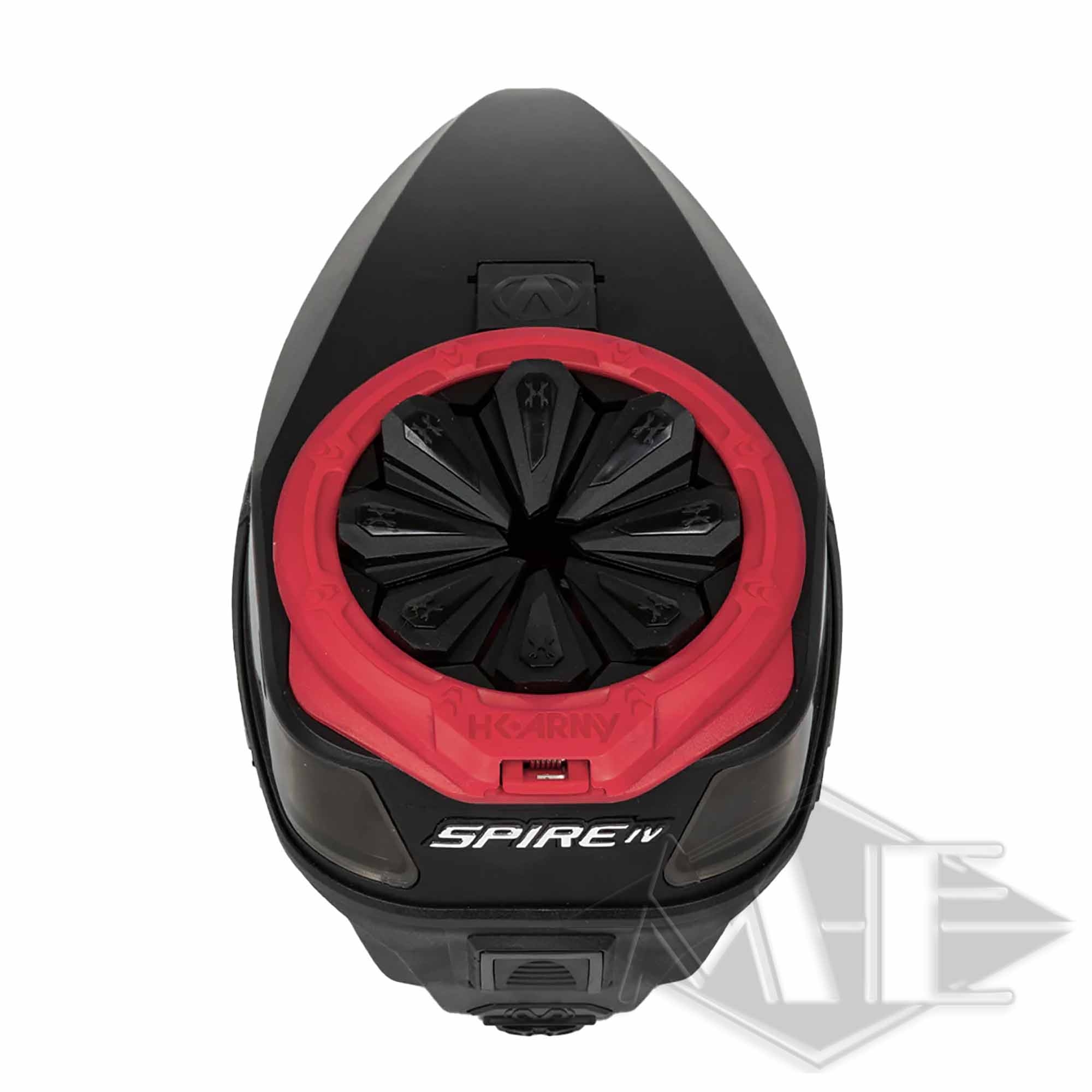 HK Army Epic Speed Feed - Pro kite, kite maske, rote ring, gesichtsschutz, kompatibel mit brille