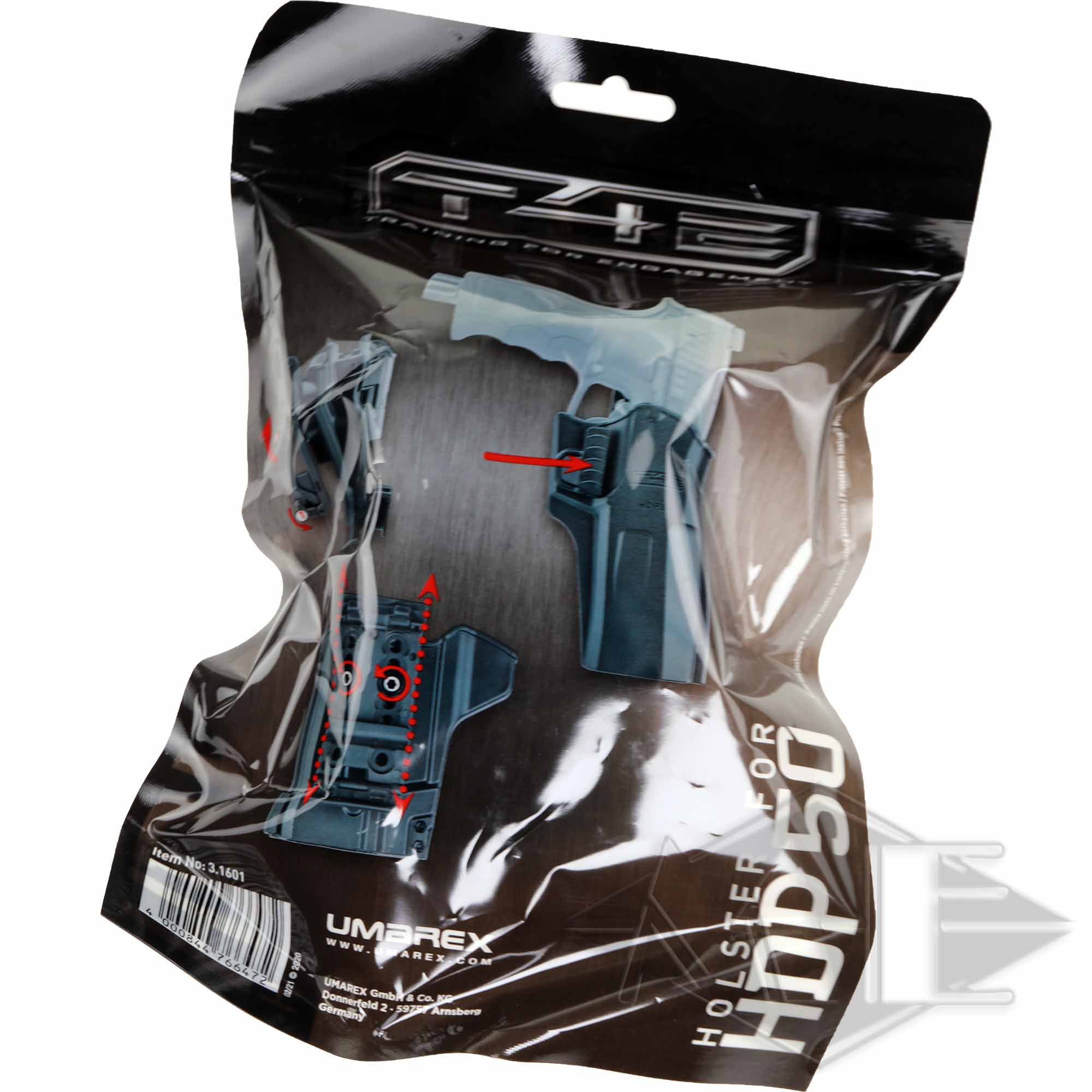 Umarex Paddle Holster für HDP 50 Umarex Paddle Holster für HDP 50