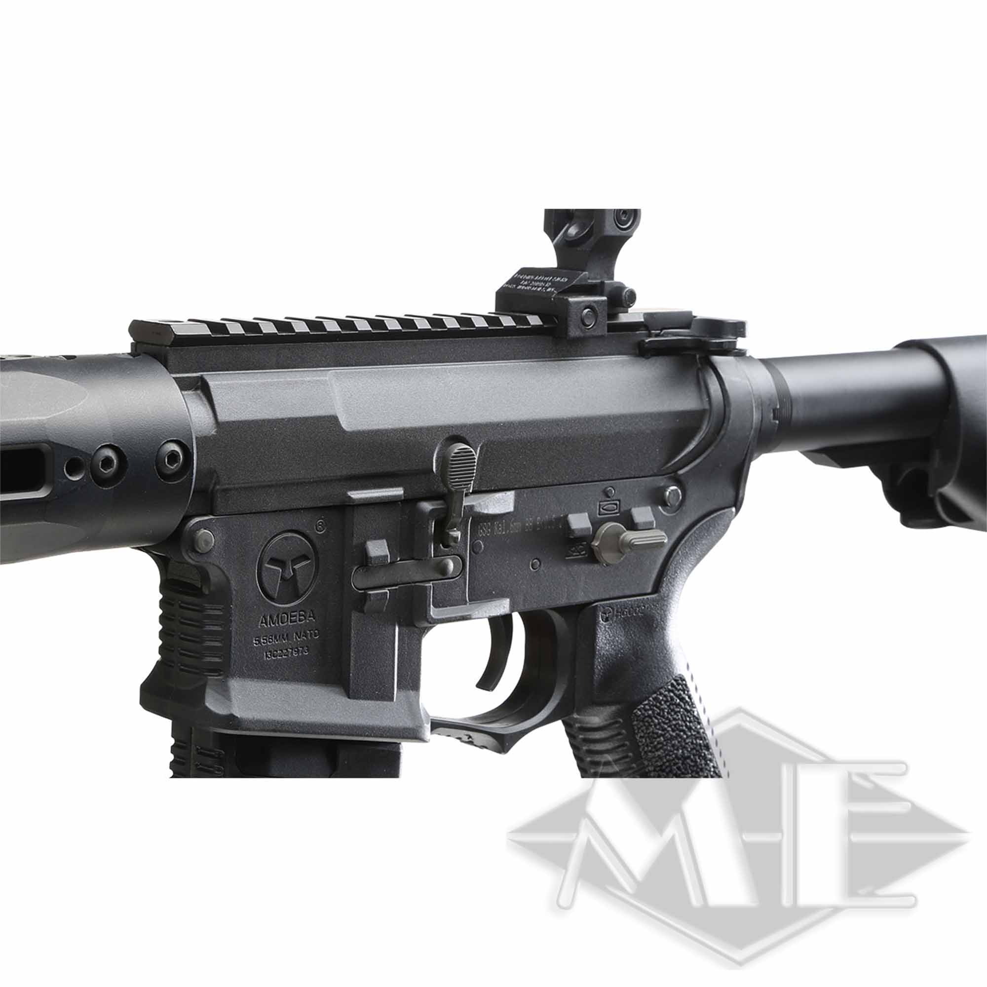 Amoeba M4 AM-009 Airsoft EFCS AEG 0,5 Joul Black - ab 14 Jahre