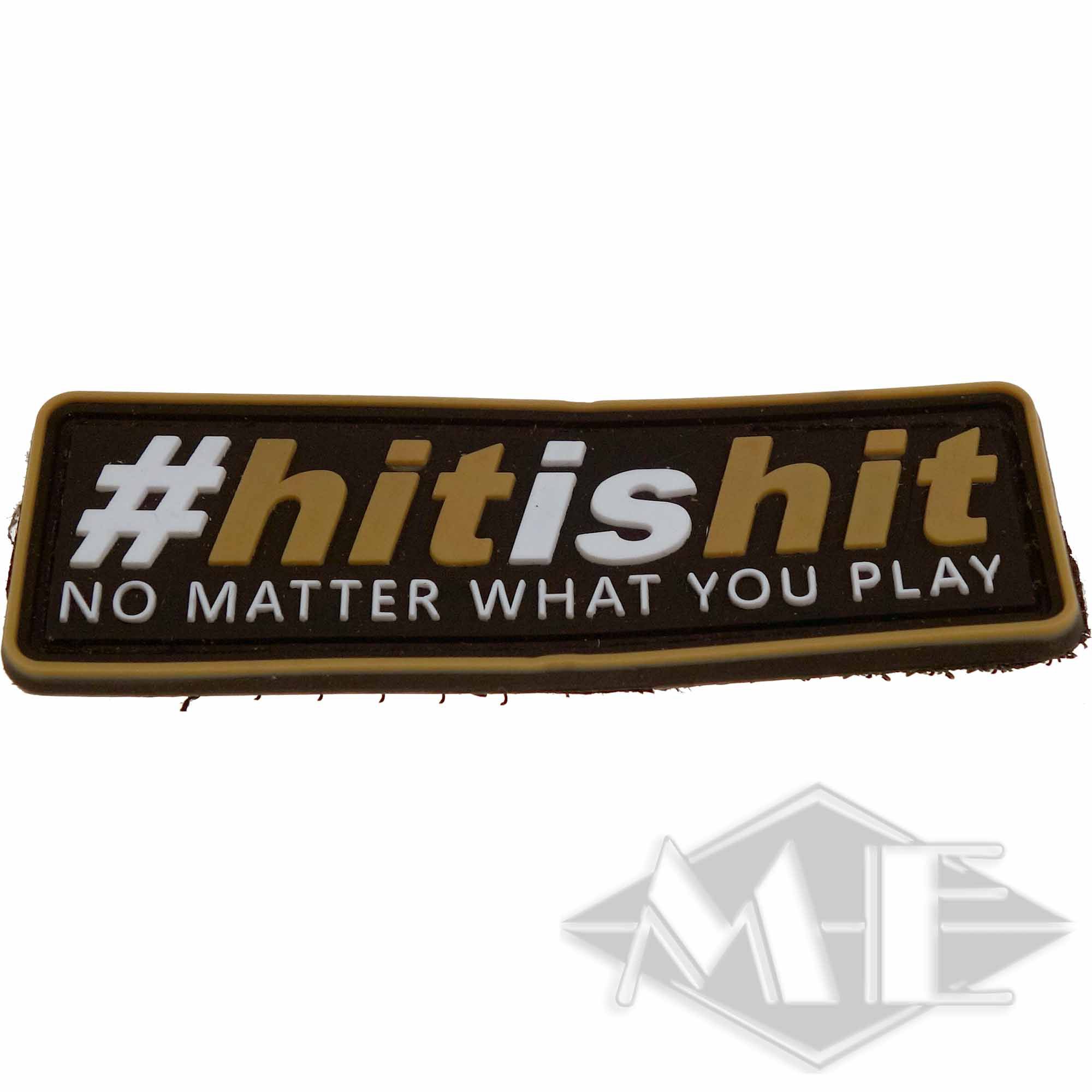 Patch/Klettabzeichen "#hitishit" Patch/Klettabzeichen "#hitishit"