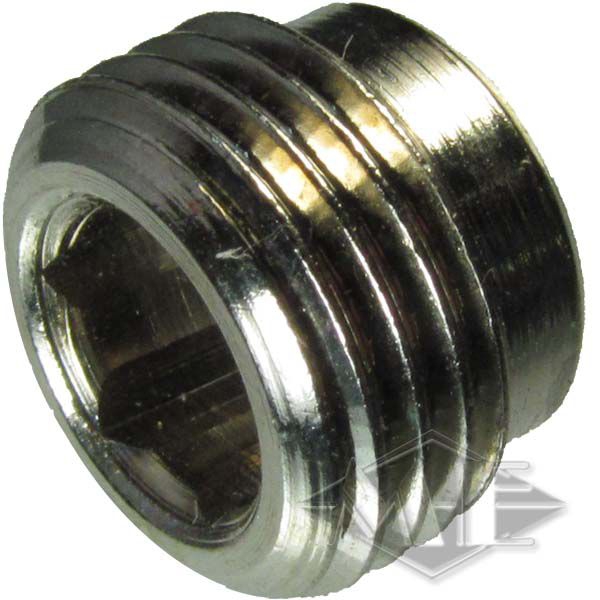 PPD 1/8" Blindstopfen mit Innensechskant PPD 1/8" Blindstopfen mit Innensechskant