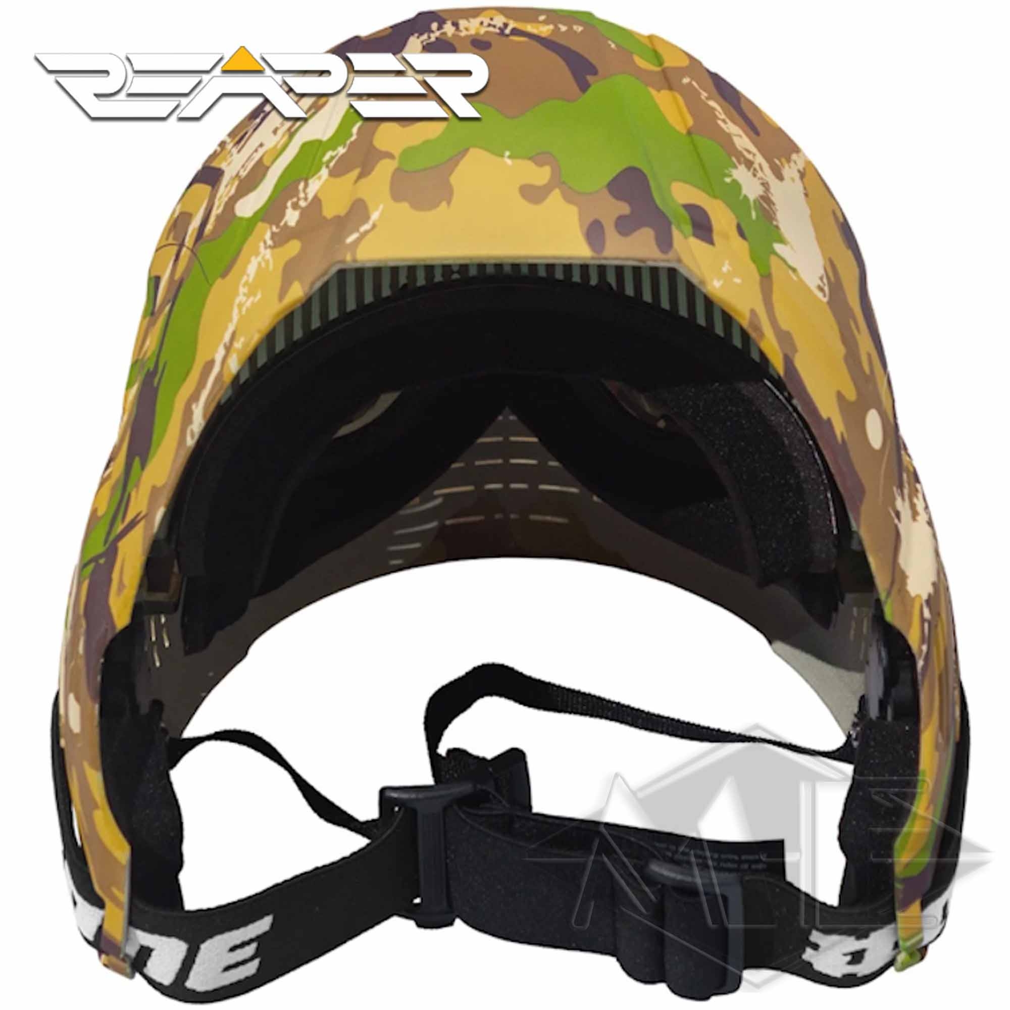 #ONE Reaper Spirit Maske thermal Camo Stalker Motocross-Helm, KleinesCamouflage, Gehäuse_CAMO, Helm mit Brillenschutz, Verstellbaresgurt