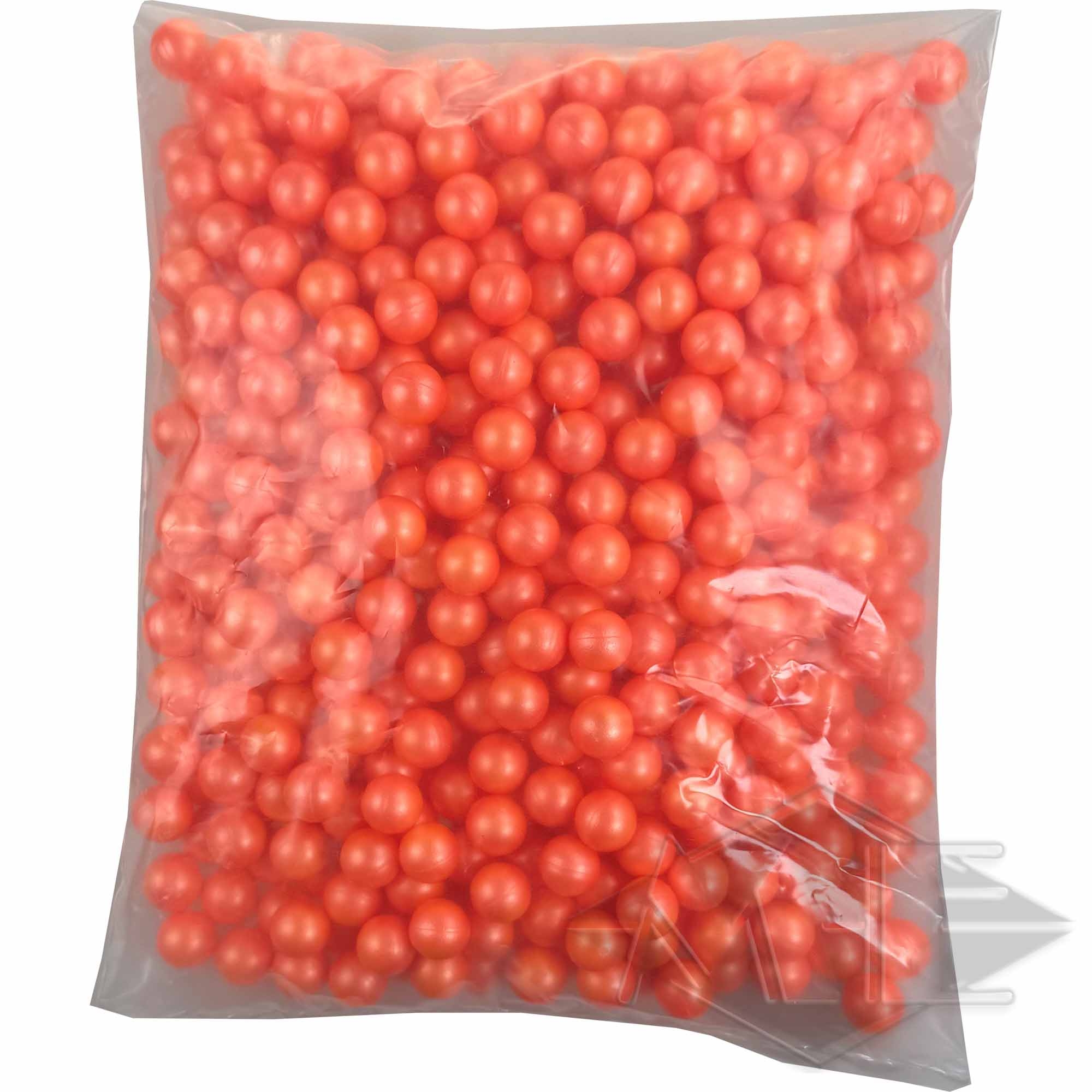 Tomahawk "Finest" Paintballs, 500er Beutel Kugeln, Perlen, Rot, Schüttkugel, Kugeln aus Plastik