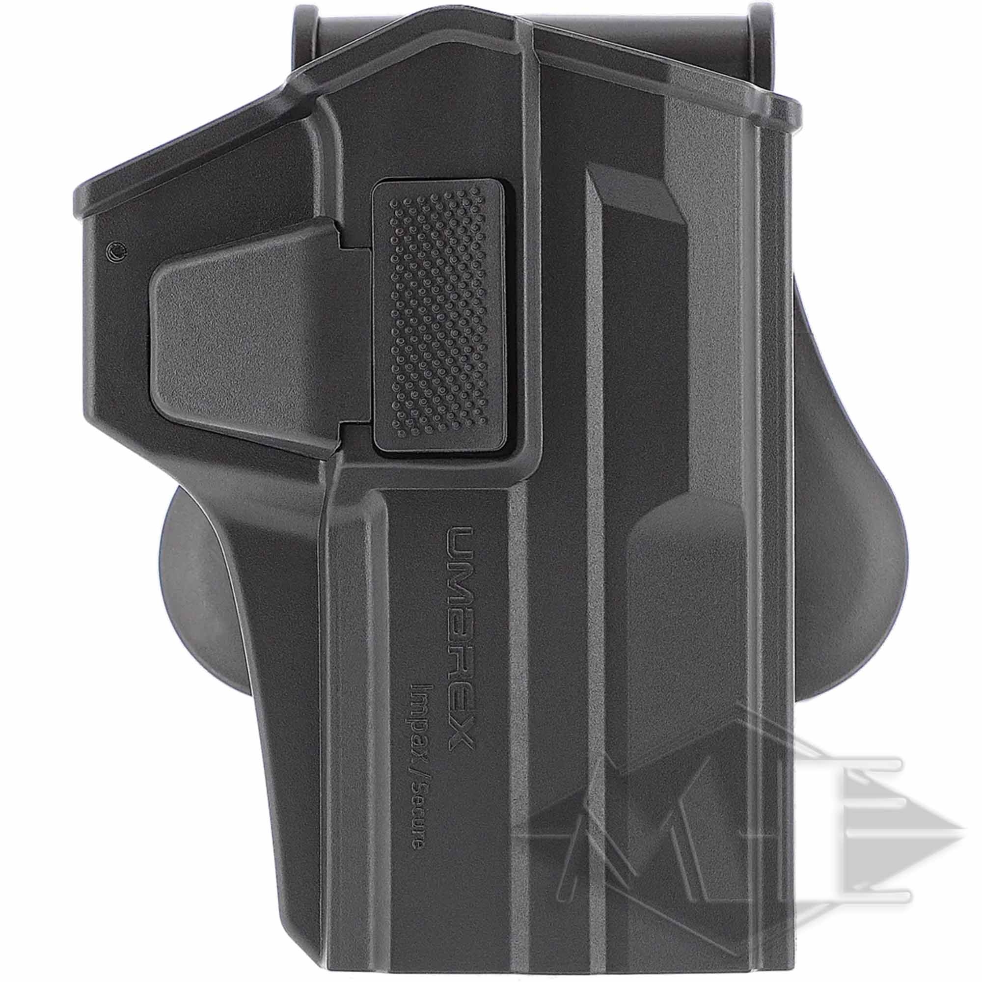 Umarex Paddle Holster für T4E Impax P68 (Rechtshänder) Holster, Gürtelclip, Gehäuse, Tasche, Kunststoff