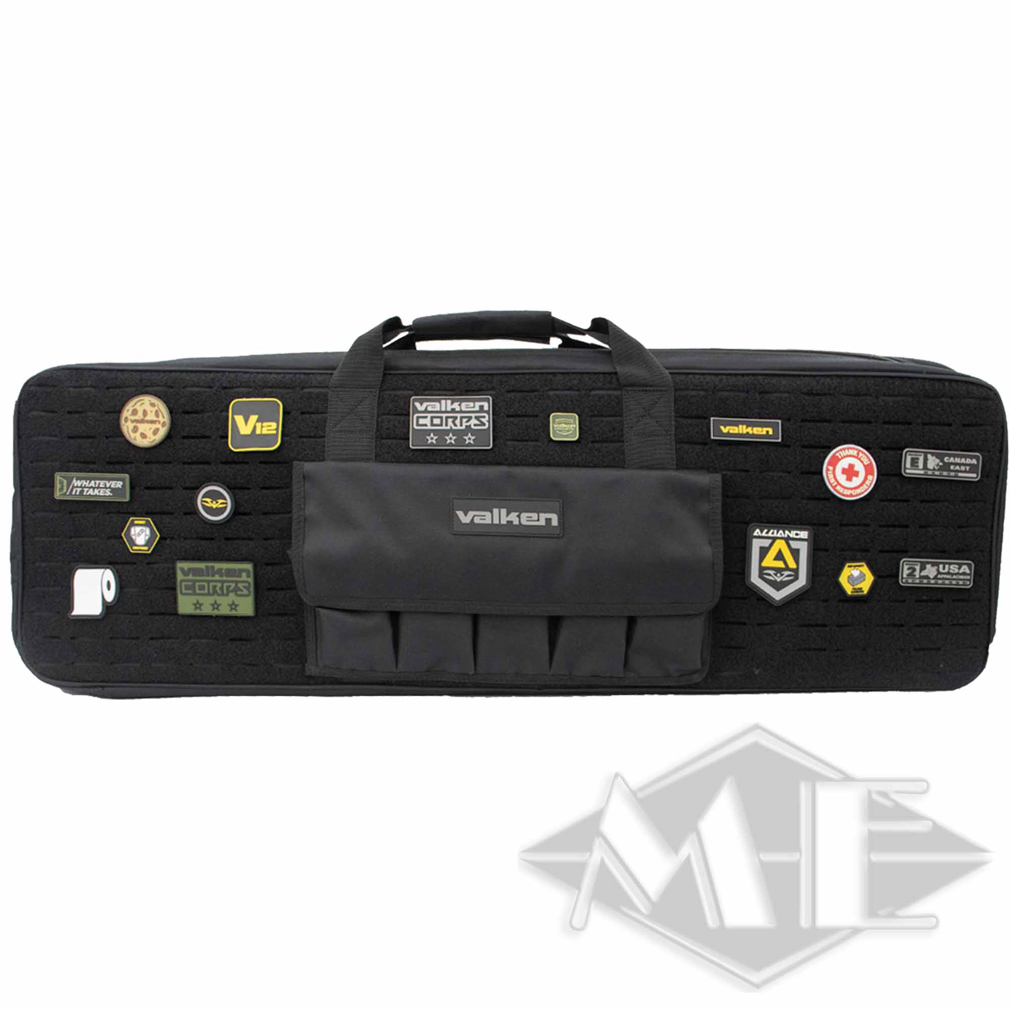 Valken Markierertasche Zulu Patch Wall 38-inch, schwarz Valken Markierertasche Zulu Patch Wall 38-inch, schwarz