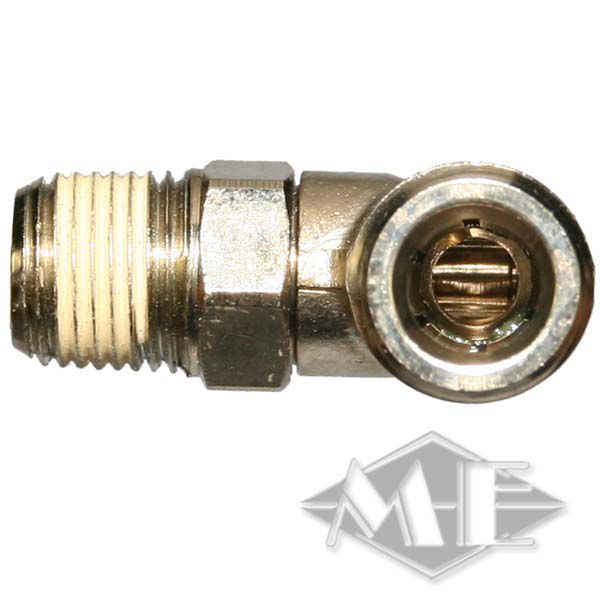 1/8" 6,3 mm Winkel 90° drehbar