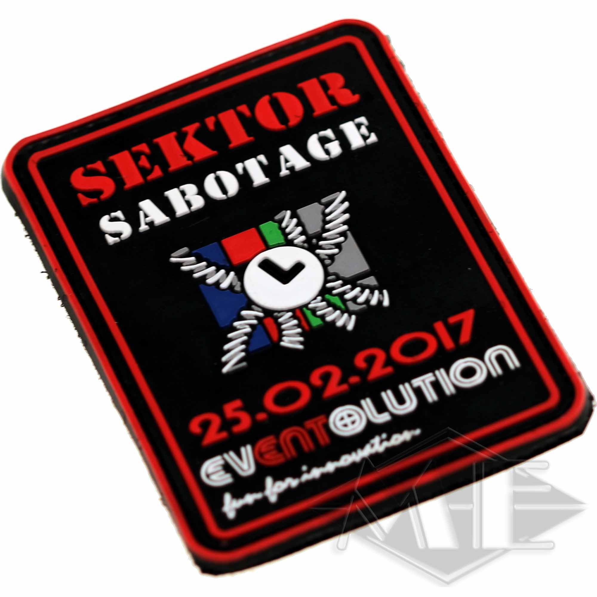 Patch/Klettabzeichen "Sektor Sabotage" 2017 Patch/Klettabzeichen "Sektor Sabotage" 2017
