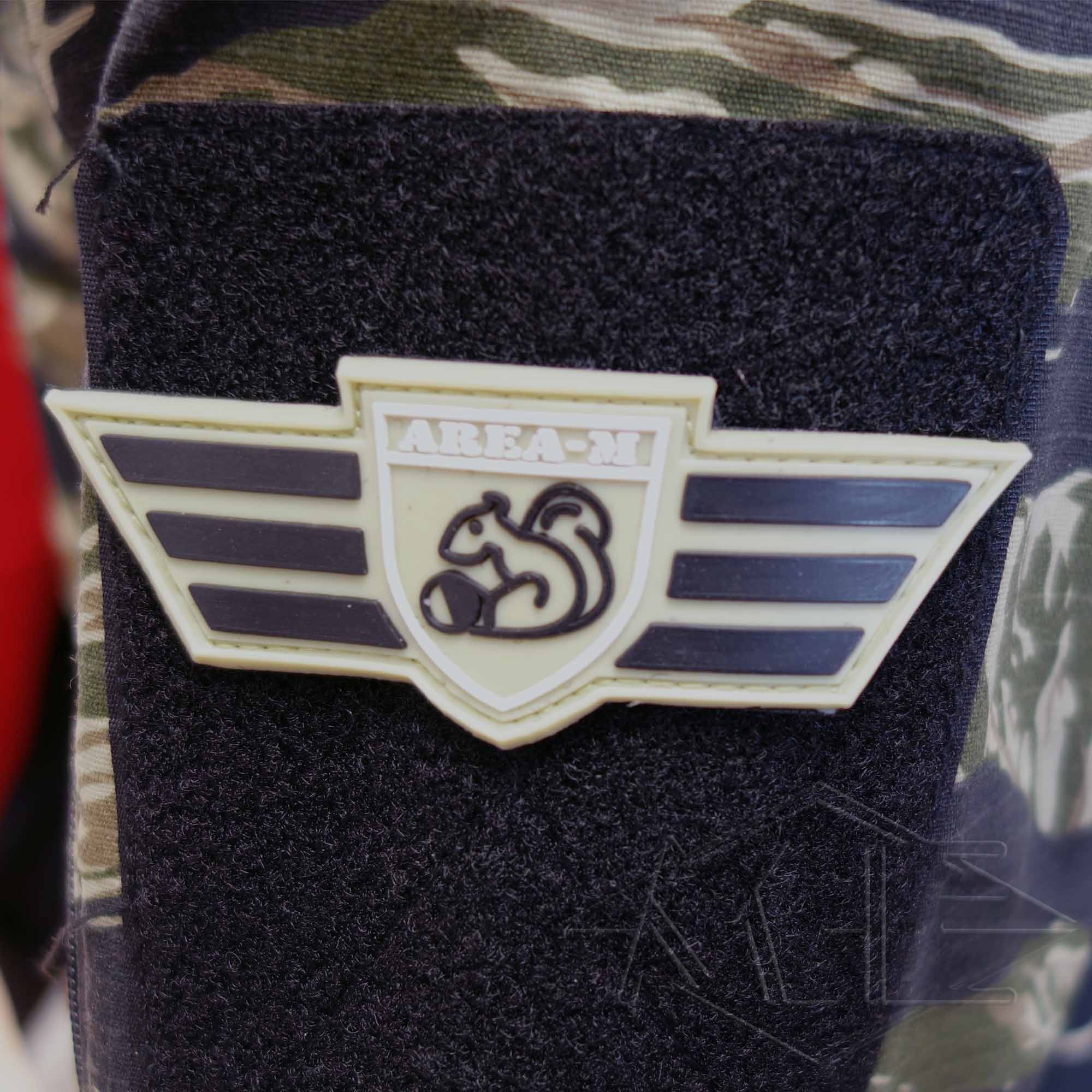 Patch/Klettabzeichen "Area-M Wingz" 2018