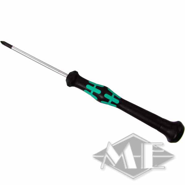 Wera Kreuzschlitz-Schraubendreher Kraftform Micro, PH0 Wera Kreuzschlitz-Schraubendreher Kraftform Micro, PH0