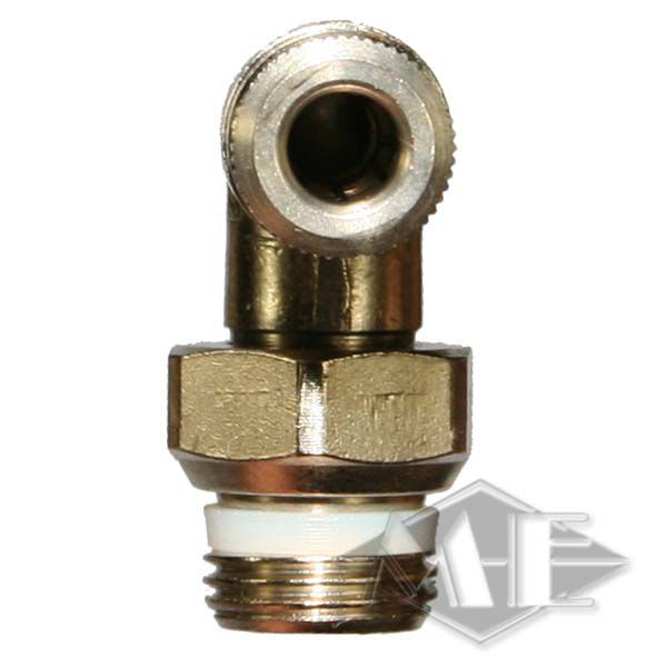 1/8" 4 mm Winkel 90° drehbar 1/8" 4 mm Winkel 90° drehbar