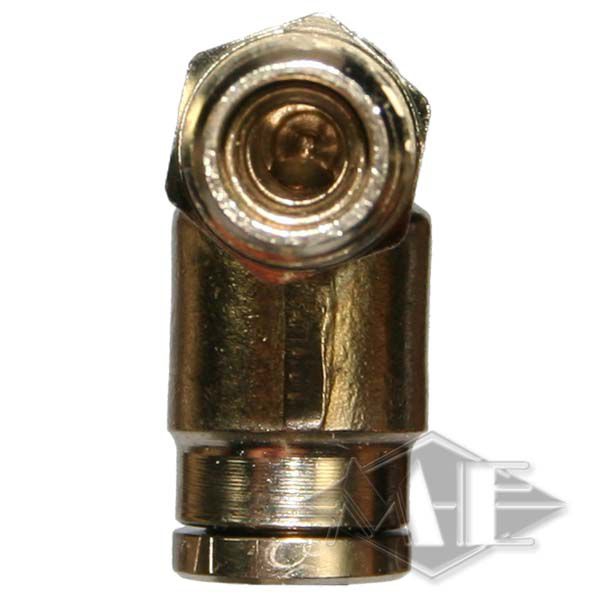 1/8" 6,3 mm Winkel 90° drehbar