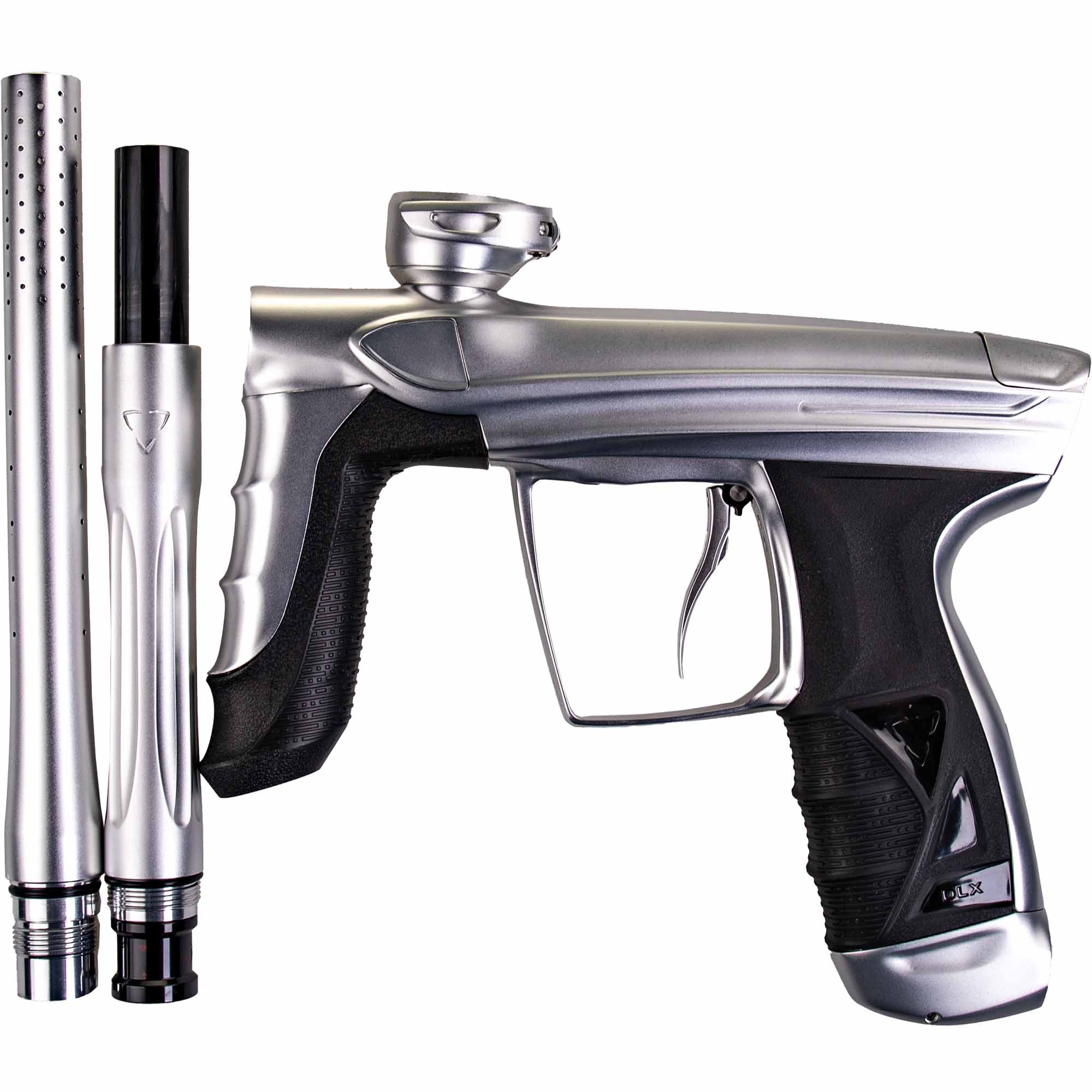 Paintballpistole, Metallisch, Griff, Auslöser, Barrel-Set