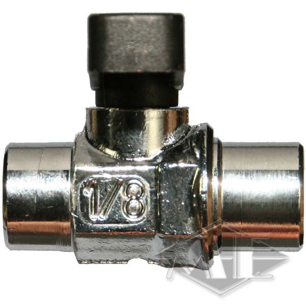 PPD 1/8" Mini On/ Off Ventil mit Bleeder