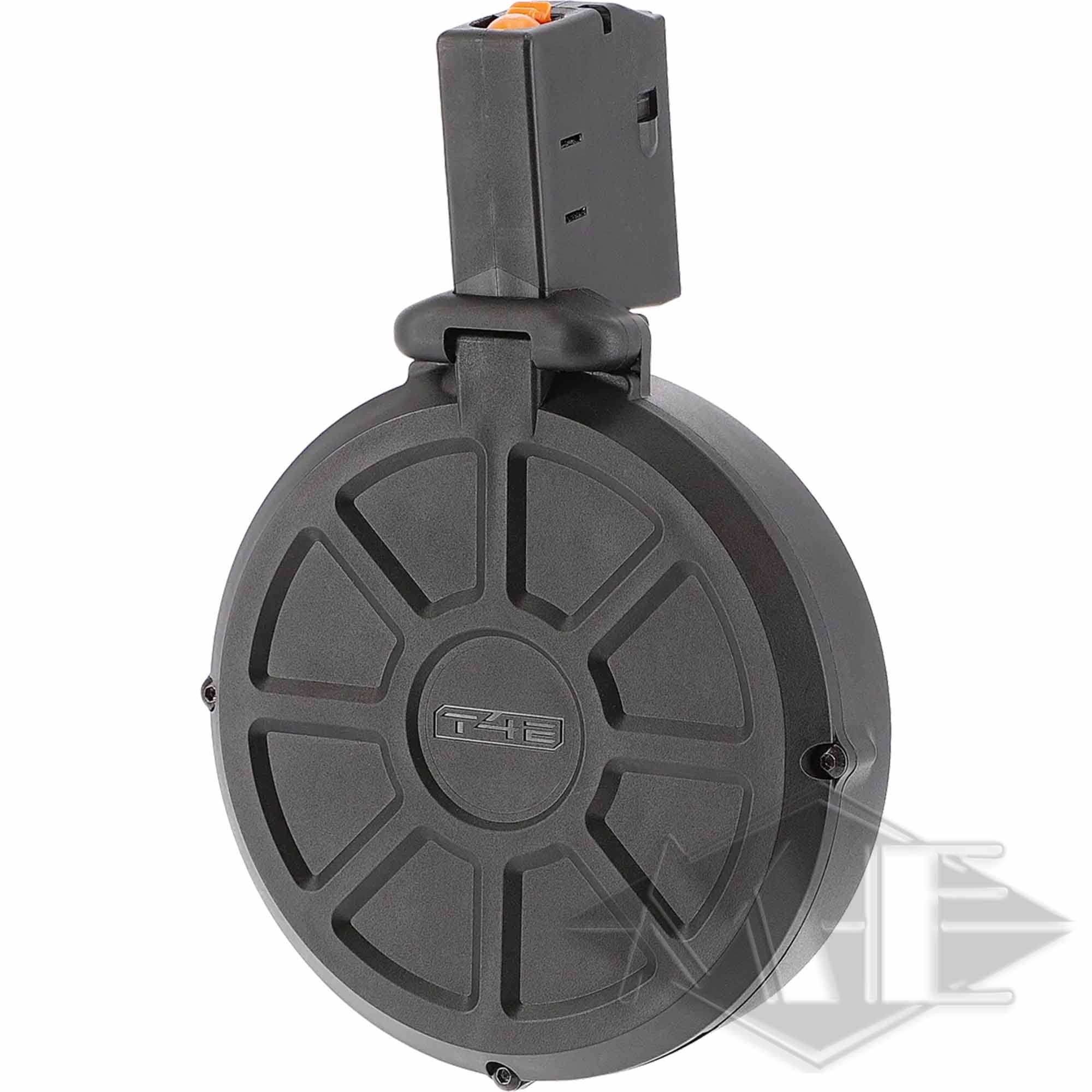 Umarex T4E Trommelmagazin für TC 68, cal. 68, 40 Schuss Magazin, Magazinrund, Magnet, Gasstrahler, Airsoft Zubehör