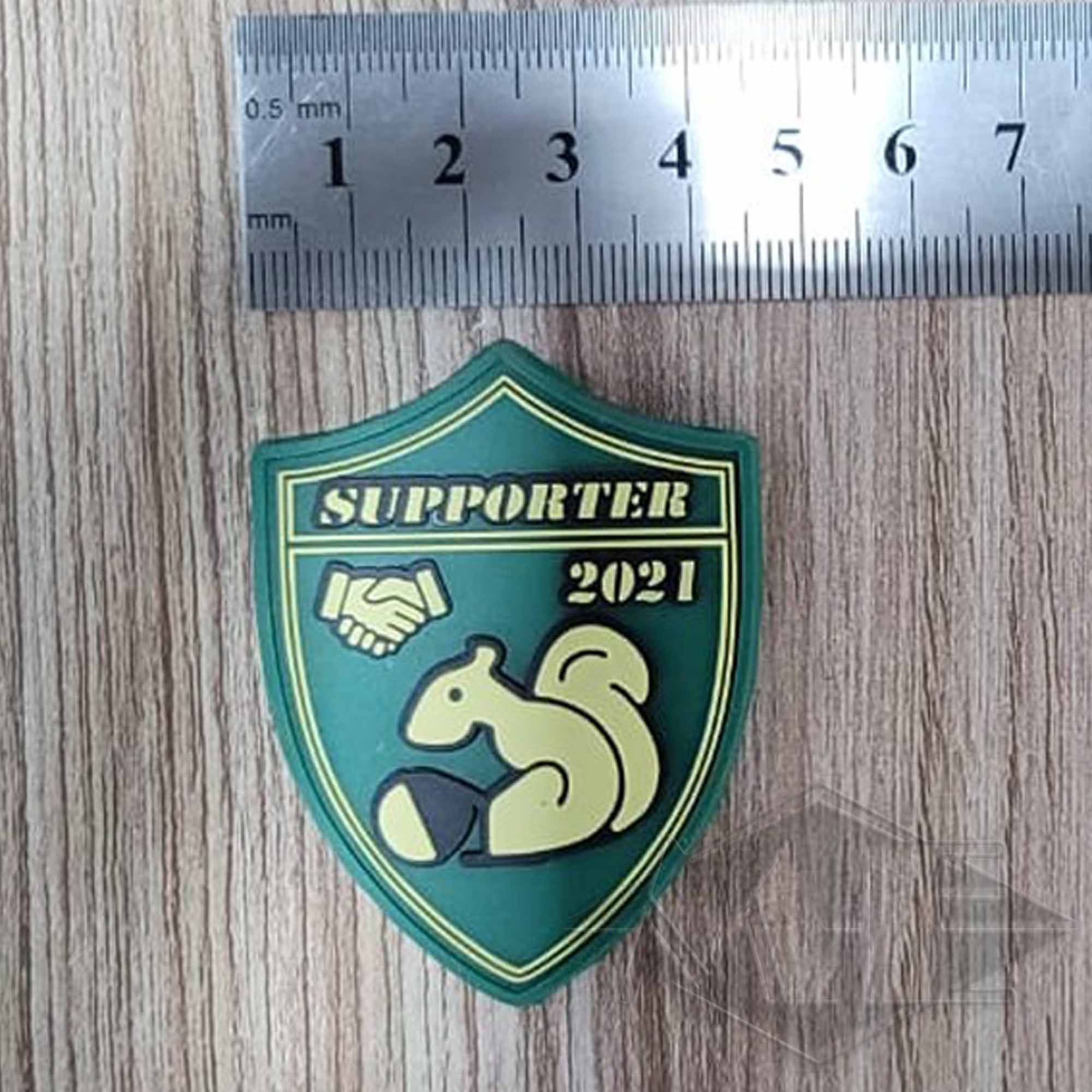 Patch/Klettabzeichen "Supporter 2021" (PaintballFabrik - Area-M) Patch/Klettabzeichen "Supporter 2021" (PaintballFabrik - Area-M)