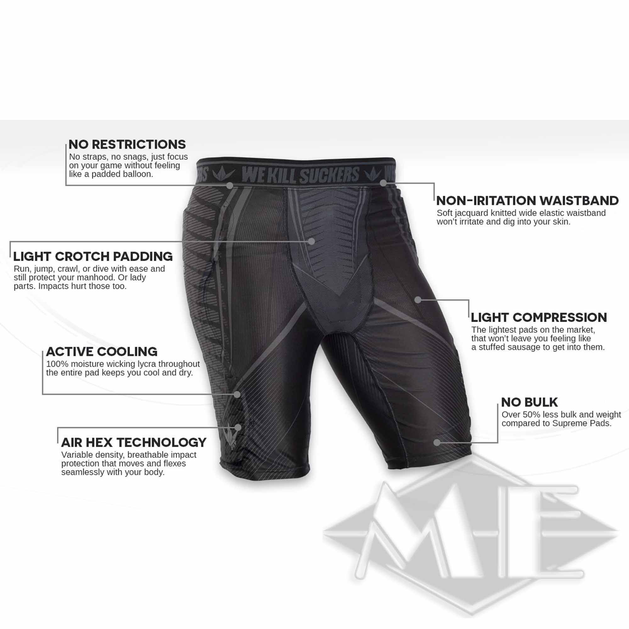 Bunkerkings Slideshorts Fly Compression