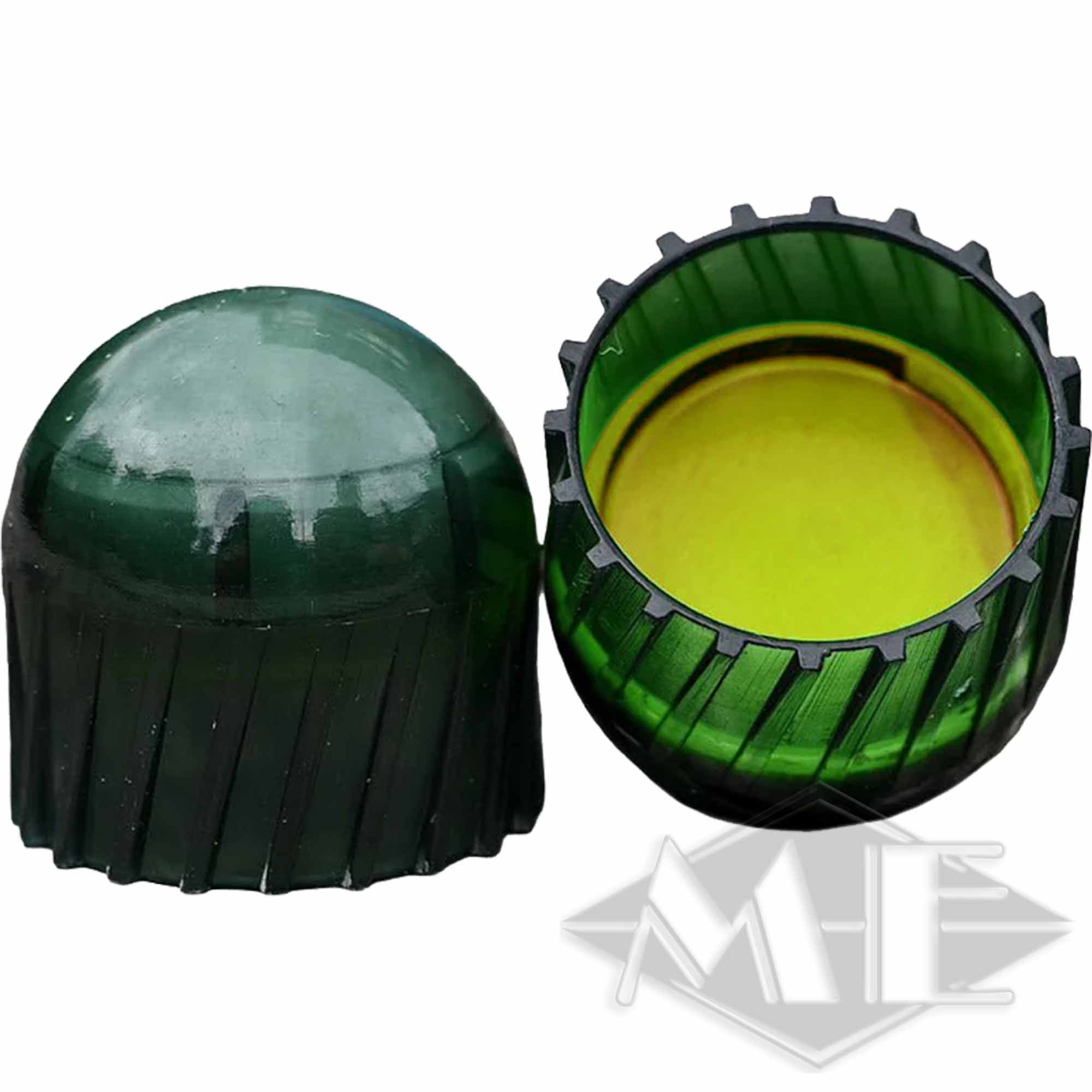 Kappe, Aluminiumkappe, Grün, Gartenwerkzeug, Kappenverschluss