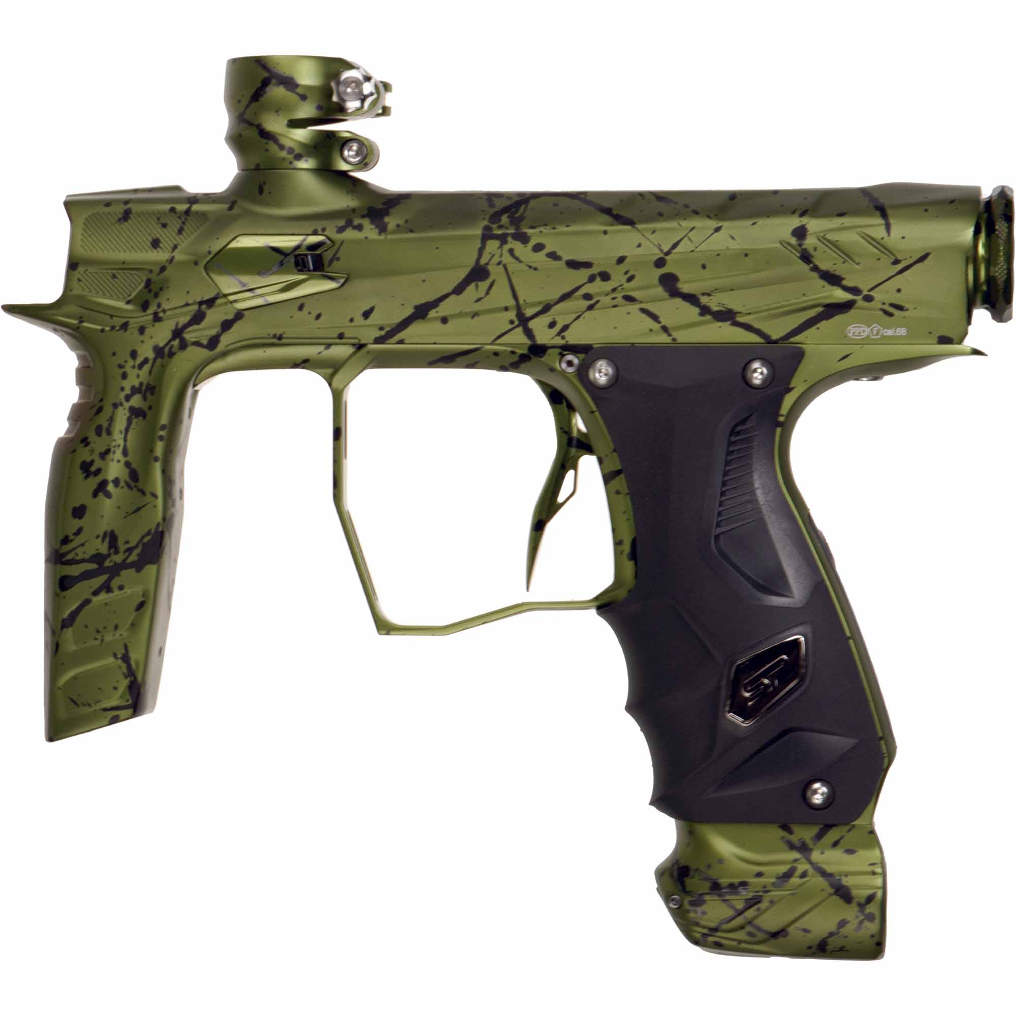 HK Army Shocker® AMP Markierer, Combat Splash (oliv / schwarz)
