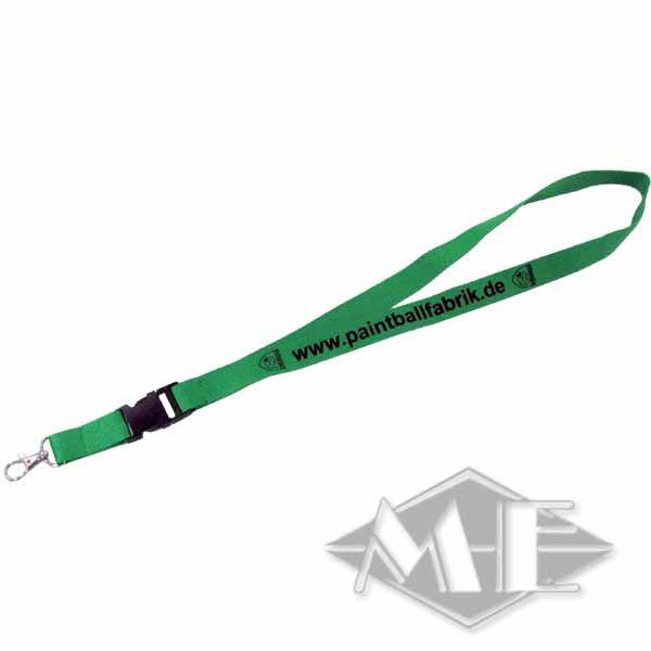 PaintballFabrik.de Lanyard, grün PaintballFabrik.de Lanyard, grün