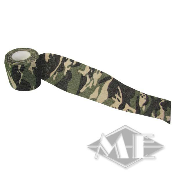 Tarnband 50mm x 4,5m, selbsthaftend, woodland Tarnband 50mm x 4,5m, selbsthaftend, woodland