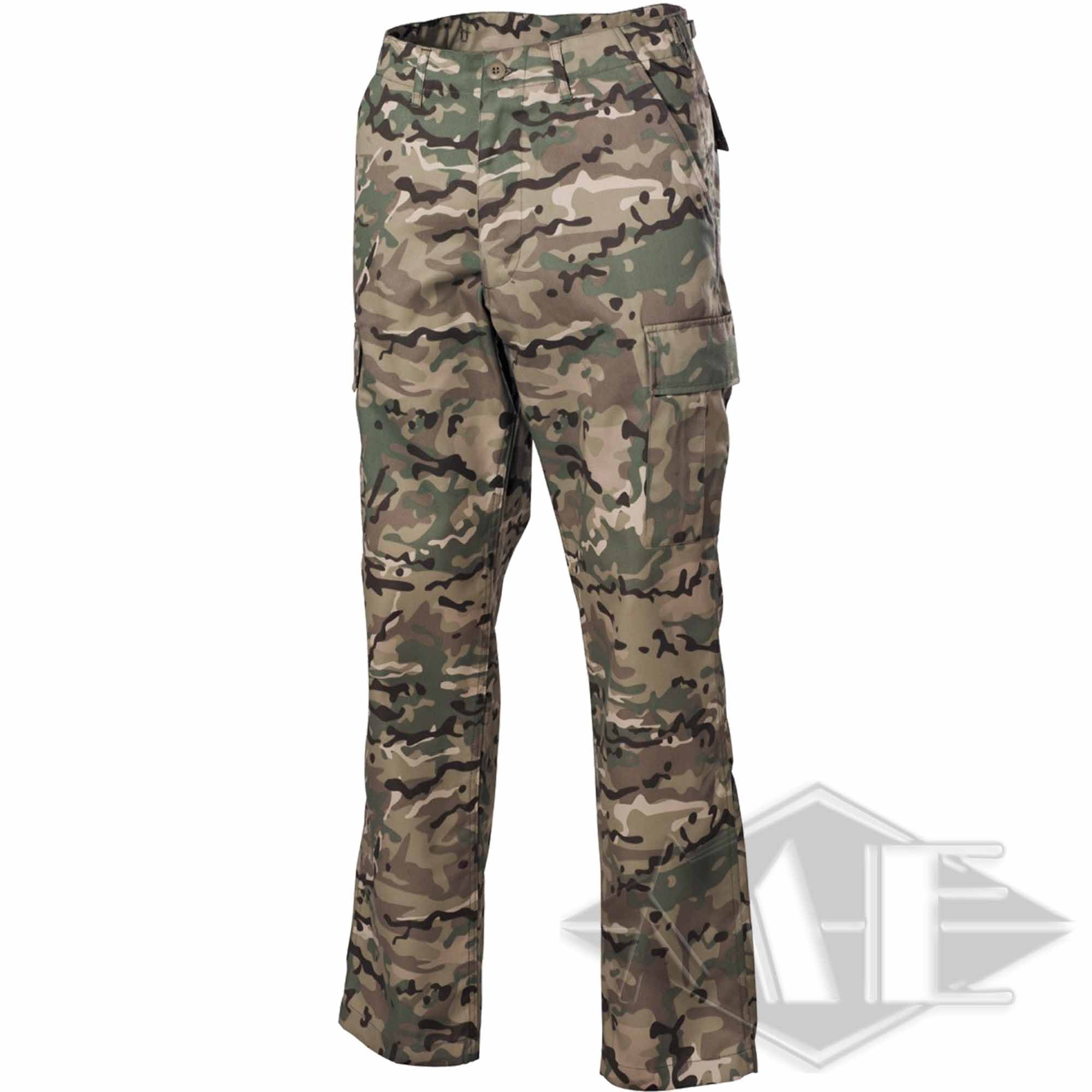 Camo-Hose, Cargo-Hose, Militärhose, Camouflage-Muster, Hose