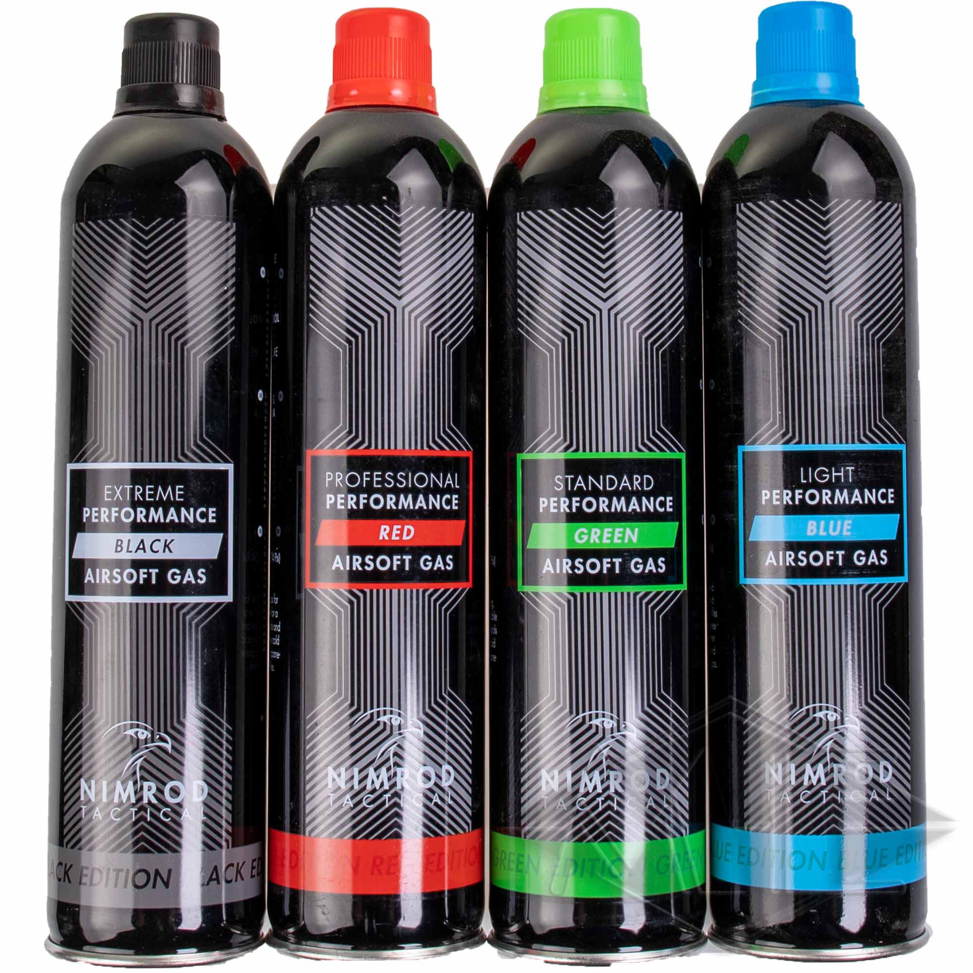 NIMROD Light Performance Airsoft Blue Gas 500ml NIMROD Light Performance Airsoft Blue Gas 500ml