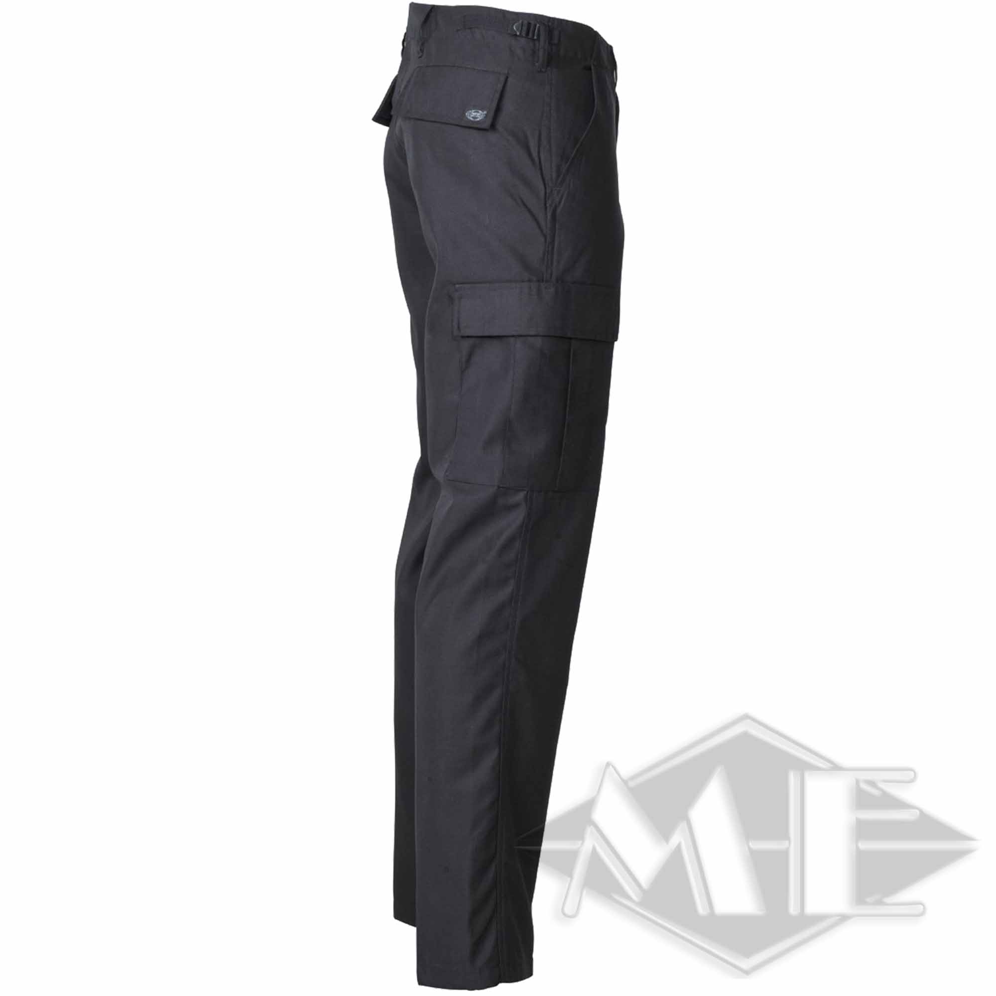 hose, cargo pants, schwarz, Twill, Taschen
