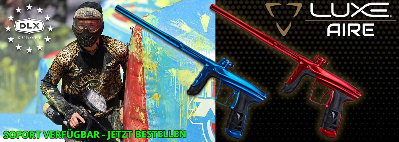 Paintball, Schutzbrille, Maske, Paintball-Gewehr, Pistolengriff, paintball, air pistol, paintball gun, camouflage jersey, gloves, Paintball, Marker, Pistole, Schwarz, Blau, Rot, Sportausrüstung