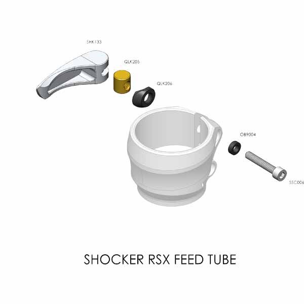 Shocker Ersatzteil: Feedneckhebel Set Shocker Ersatzteil: Feedneckhebel Set