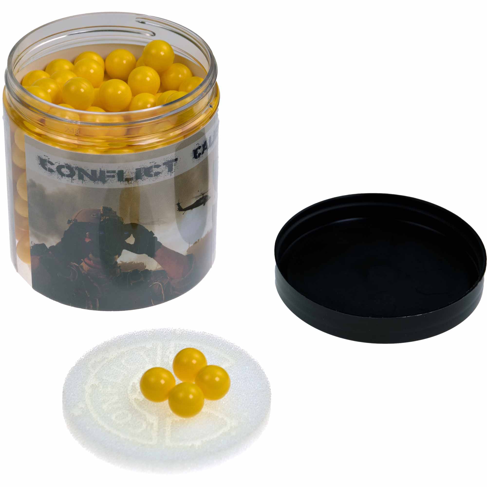 Conflict "Caliber .43" Paintballs, 200 Stück Conflict "Caliber .43" Paintballs, 200 Stück