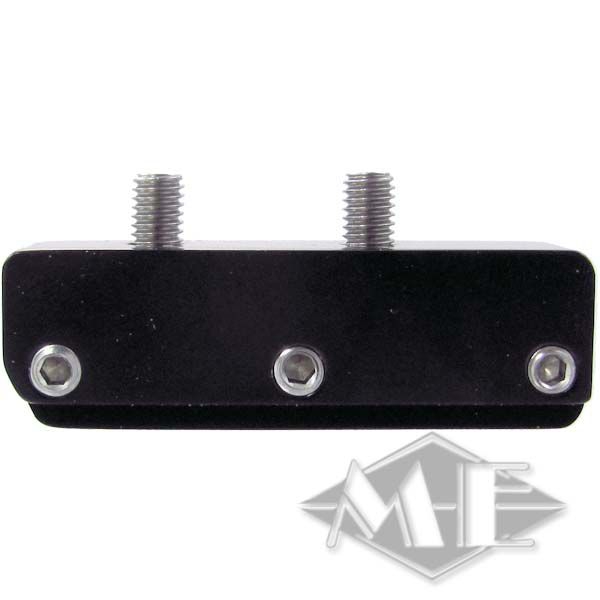 Warrior Paintball Dovetail Rail, schwarz Warrior Paintball Dovetail Rail, schwarz