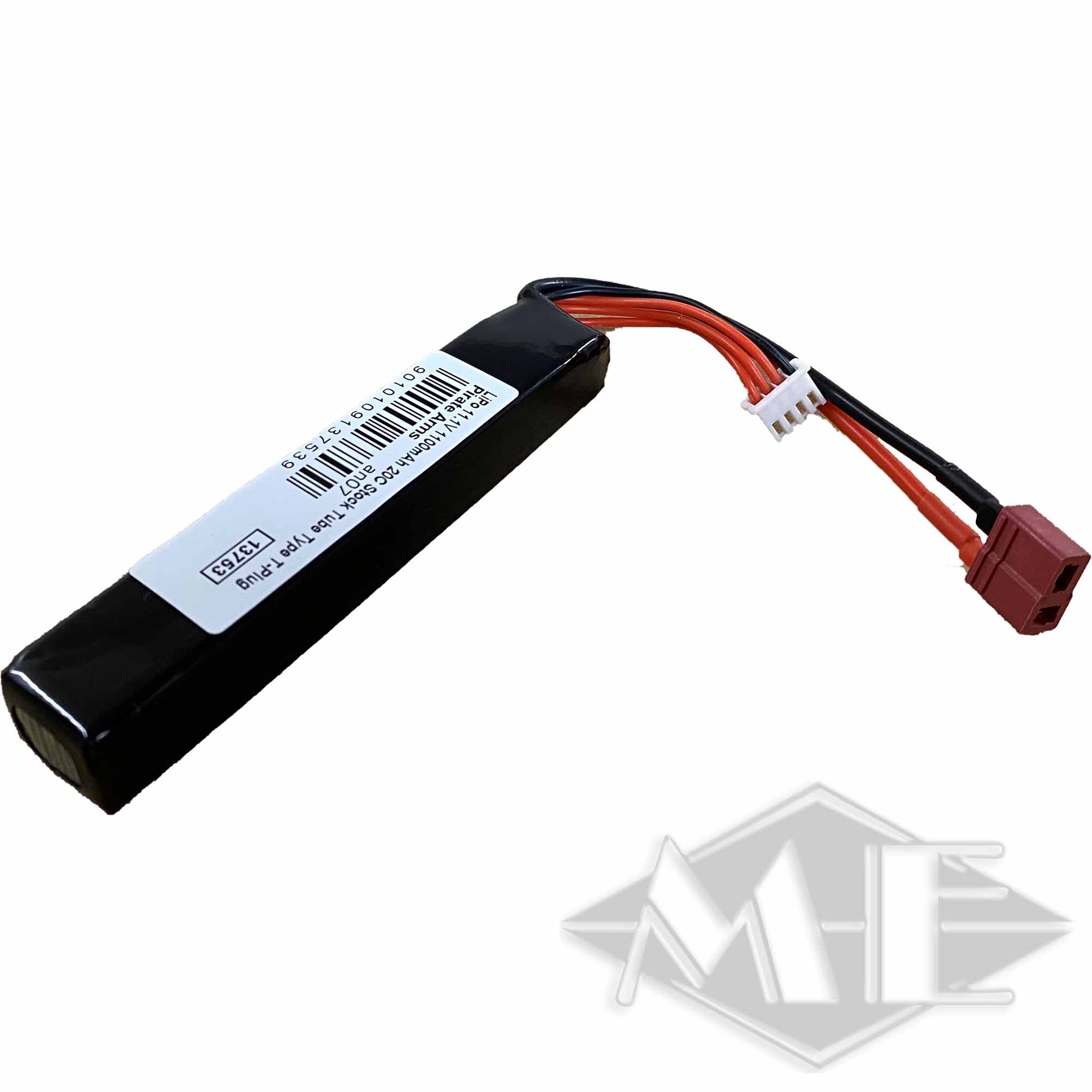 6d024db51cc44df3c5ad0a43b4207d1f6281335a LiPo 11,1V 1.100mAh 20C Stock Tube Type T-Stecker