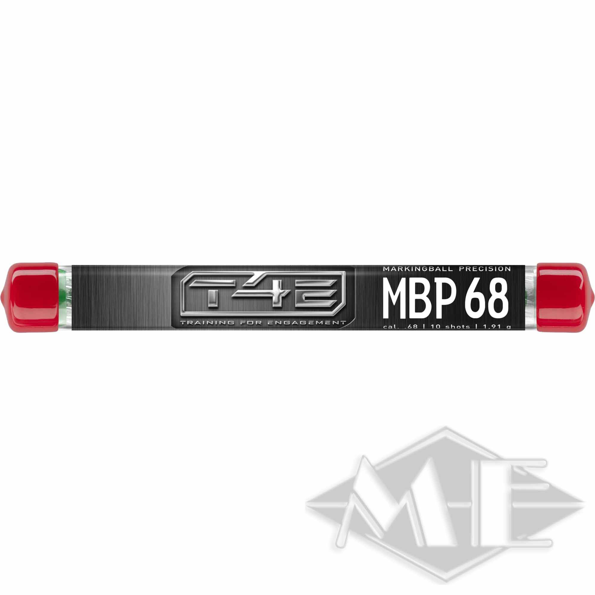 Umarex cal.68 Farbbälle "T4E MBP 68 Marking Balls Precision", 10 Röhrchen Umarex cal.68 Farbbälle "T4E MBP 68 Marking Balls Precision", 10 Röhrchen