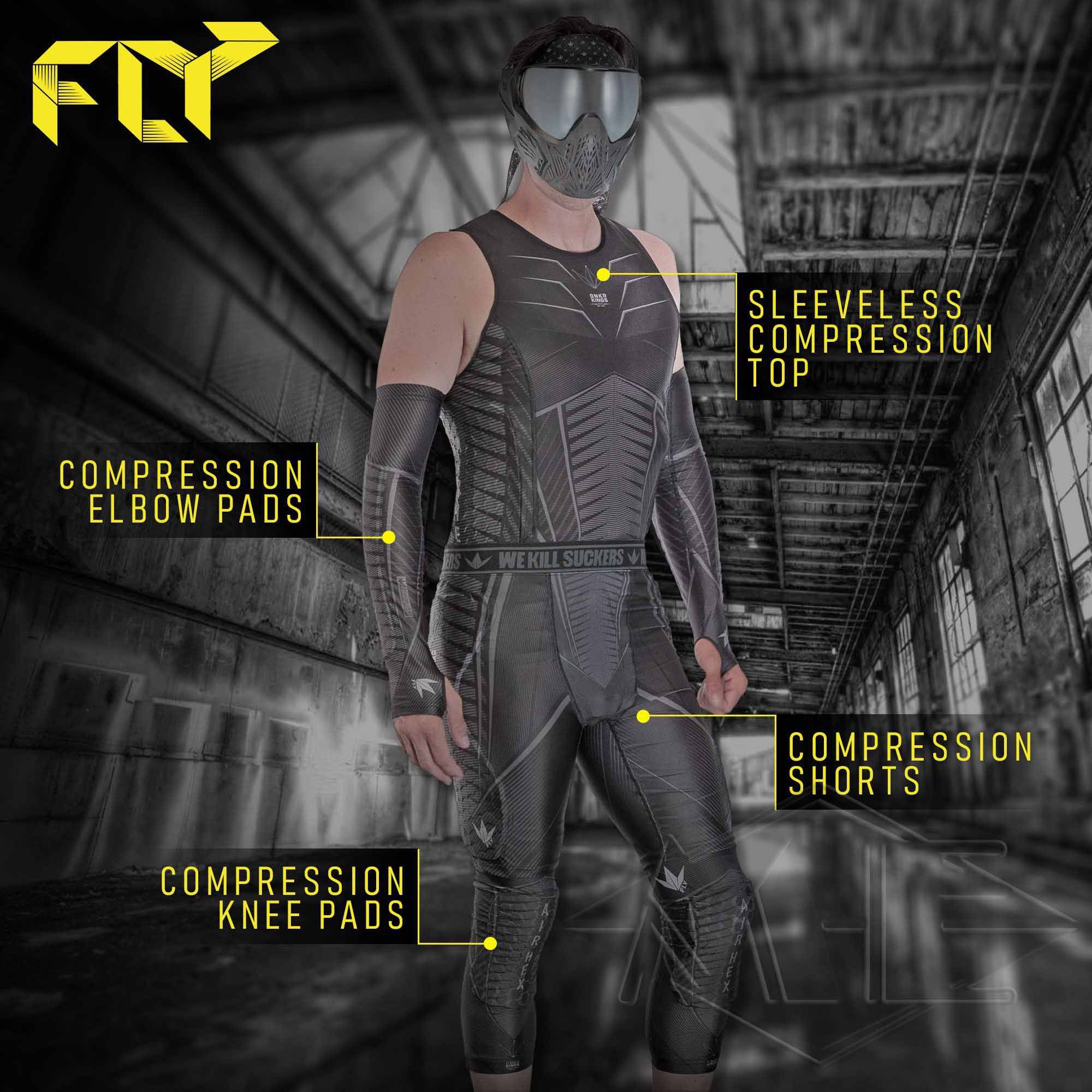 Bunkerkings Knieschoner Fly Compression