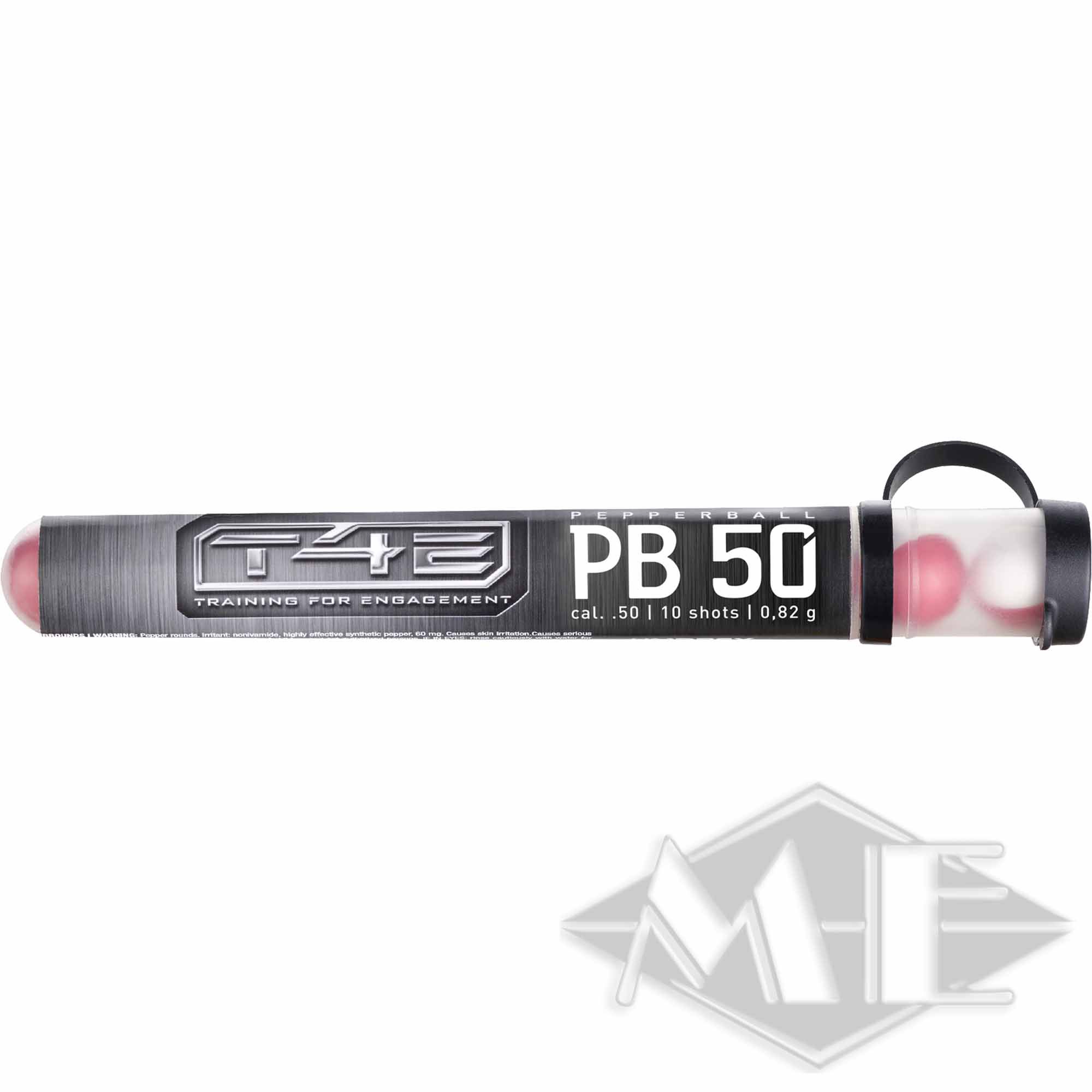Umarex cal.50 Pfefferbälle "T4E PEB 50 Pepperballs", 10er Röhrchen Umarex cal.50 Pfefferbälle "T4E PEB 50 Pepperballs", 10er Röhrchen