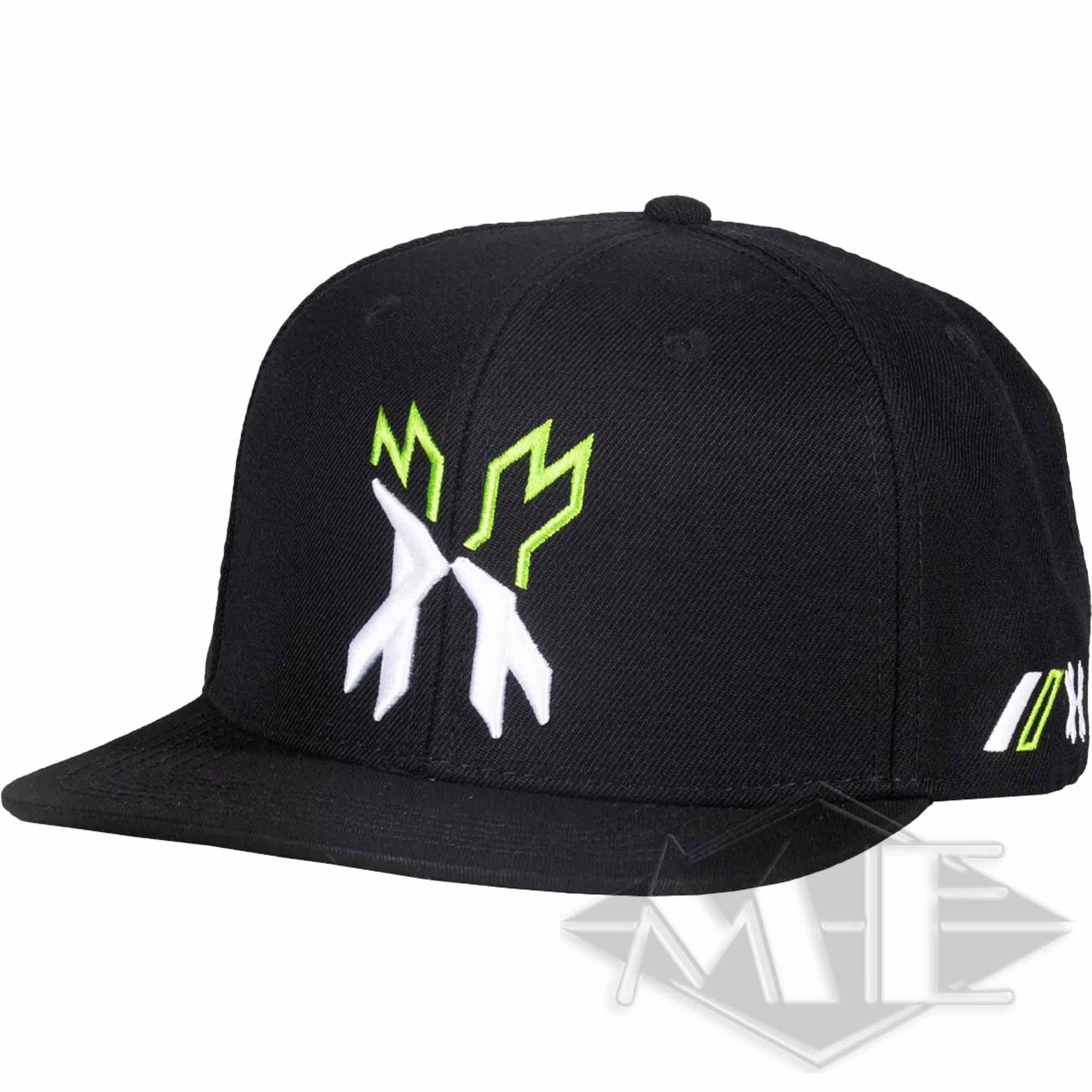 HK Army Snap Back Hat Baseballmütze, schwarz/grün/weiss HK Army Snap Back Hat Baseballmütze, schwarz/grün/weiss