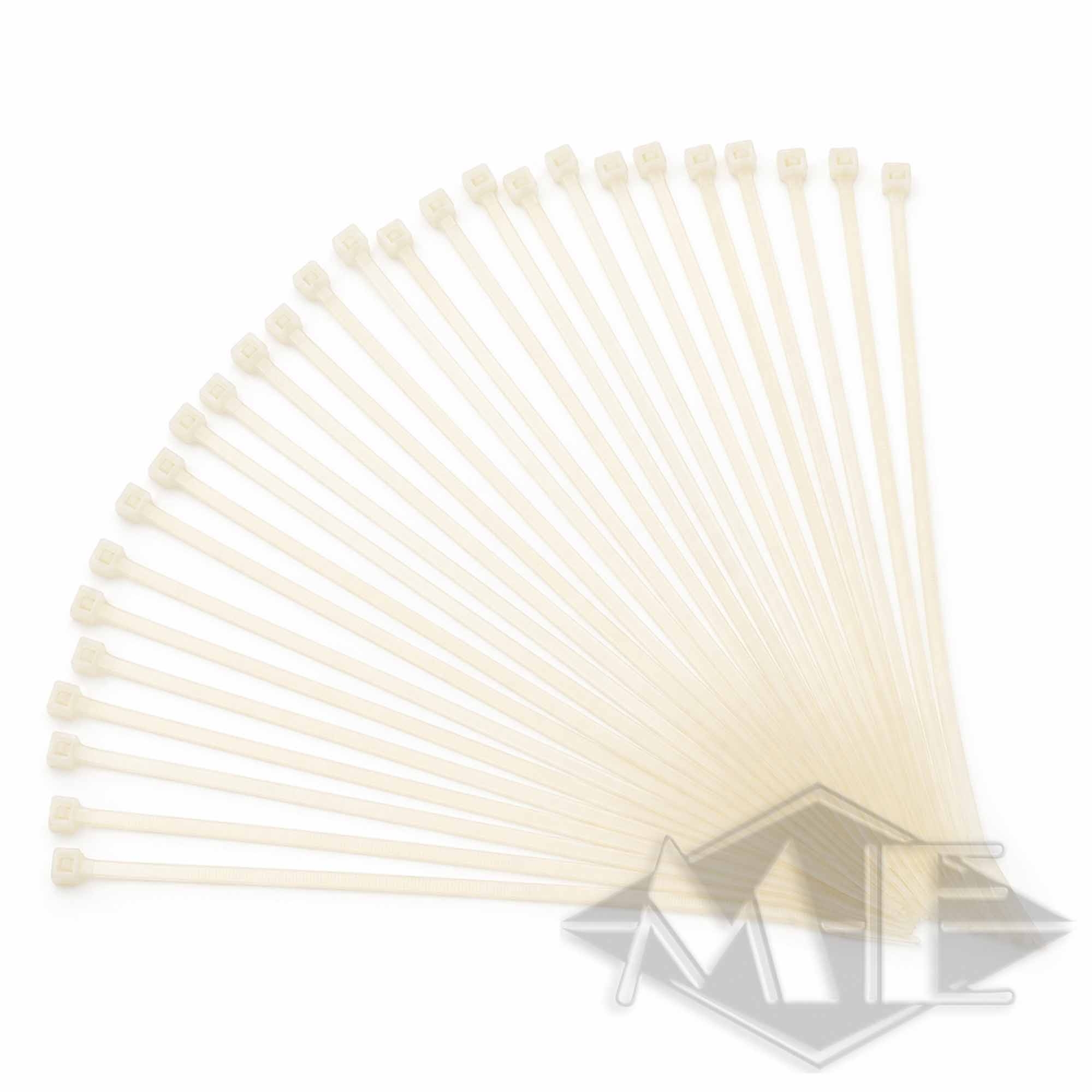 Kabelbinder 300 x 4,8 mm, 100 Stück pipette tips, Mikroben-Tips, Plastiktips, Laborzubehör, klare Tips