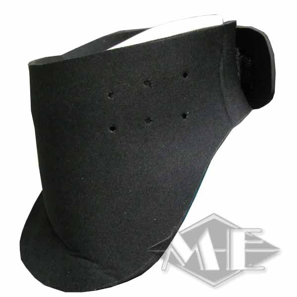 Halsschutz, 4mm dick, lang