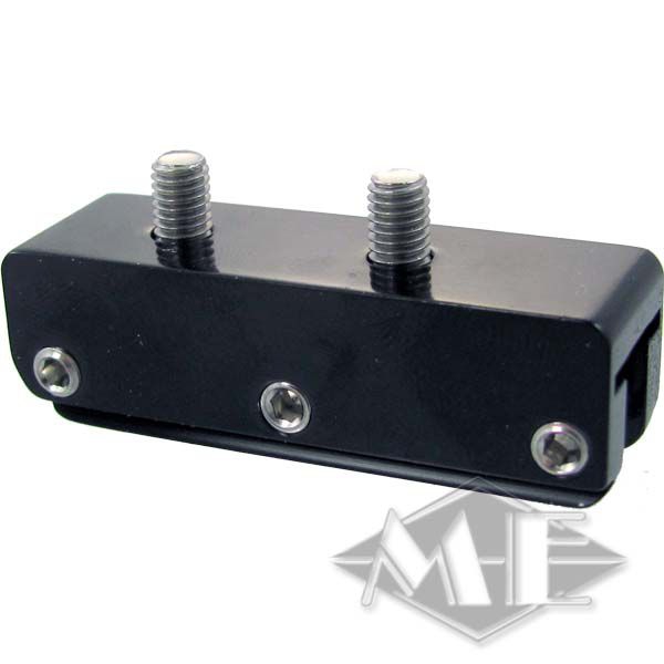 Warrior Paintball Dovetail Rail, schwarz Warrior Paintball Dovetail Rail, schwarz